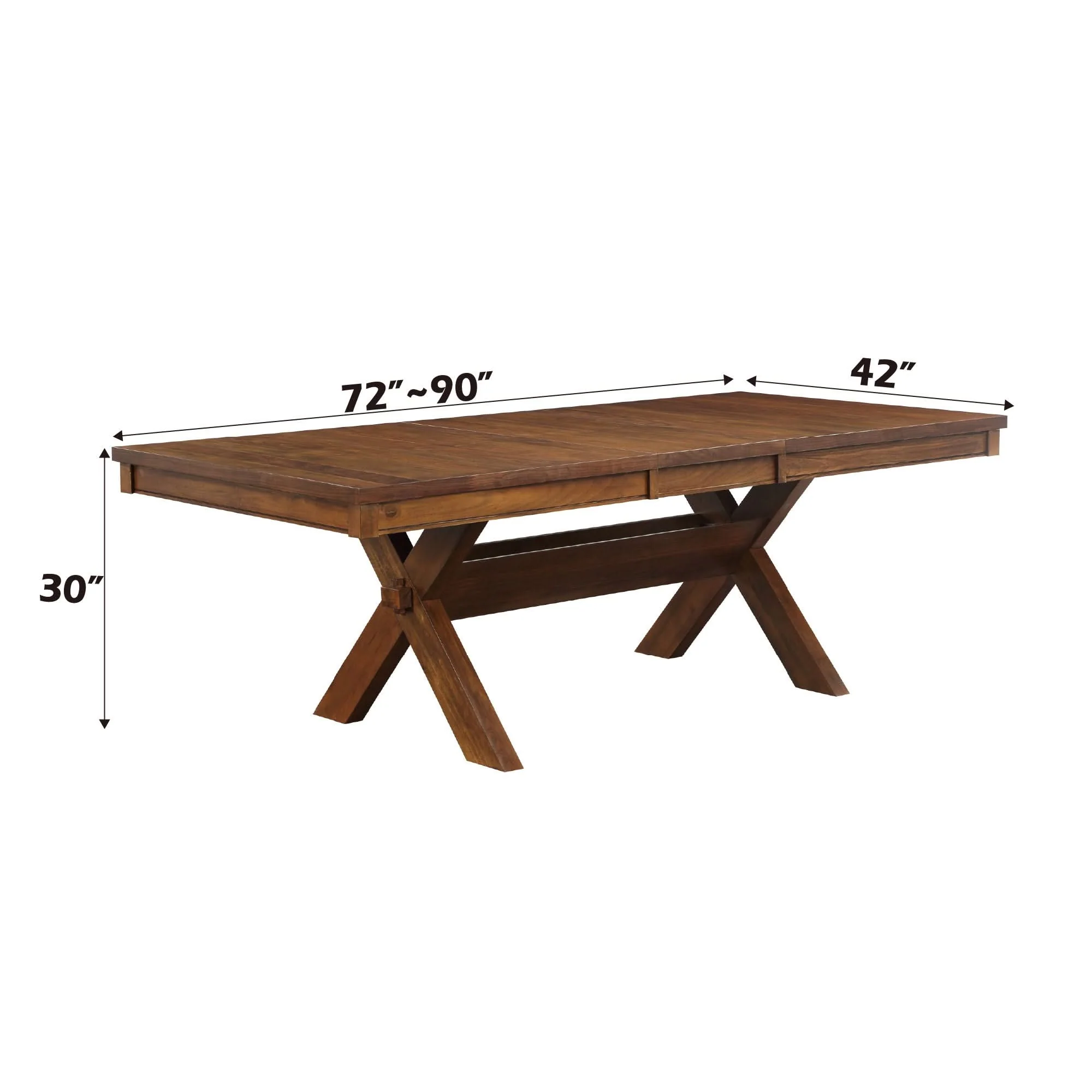 Apollo - Dining Table (With 1 Butterfly Leaf) - Walnut - Image 3