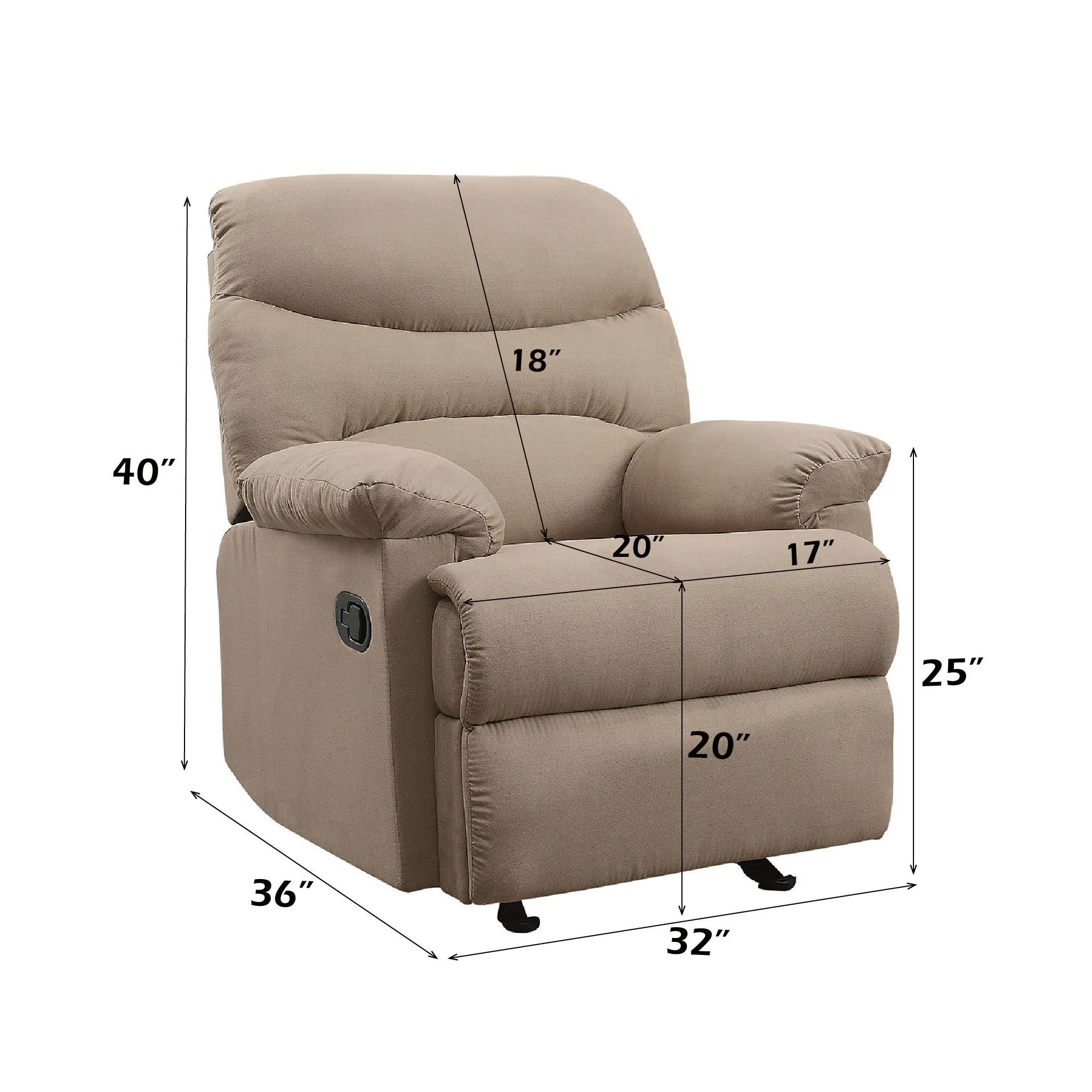 Arcadia - Micro Motion Glider Recliner - Image 7