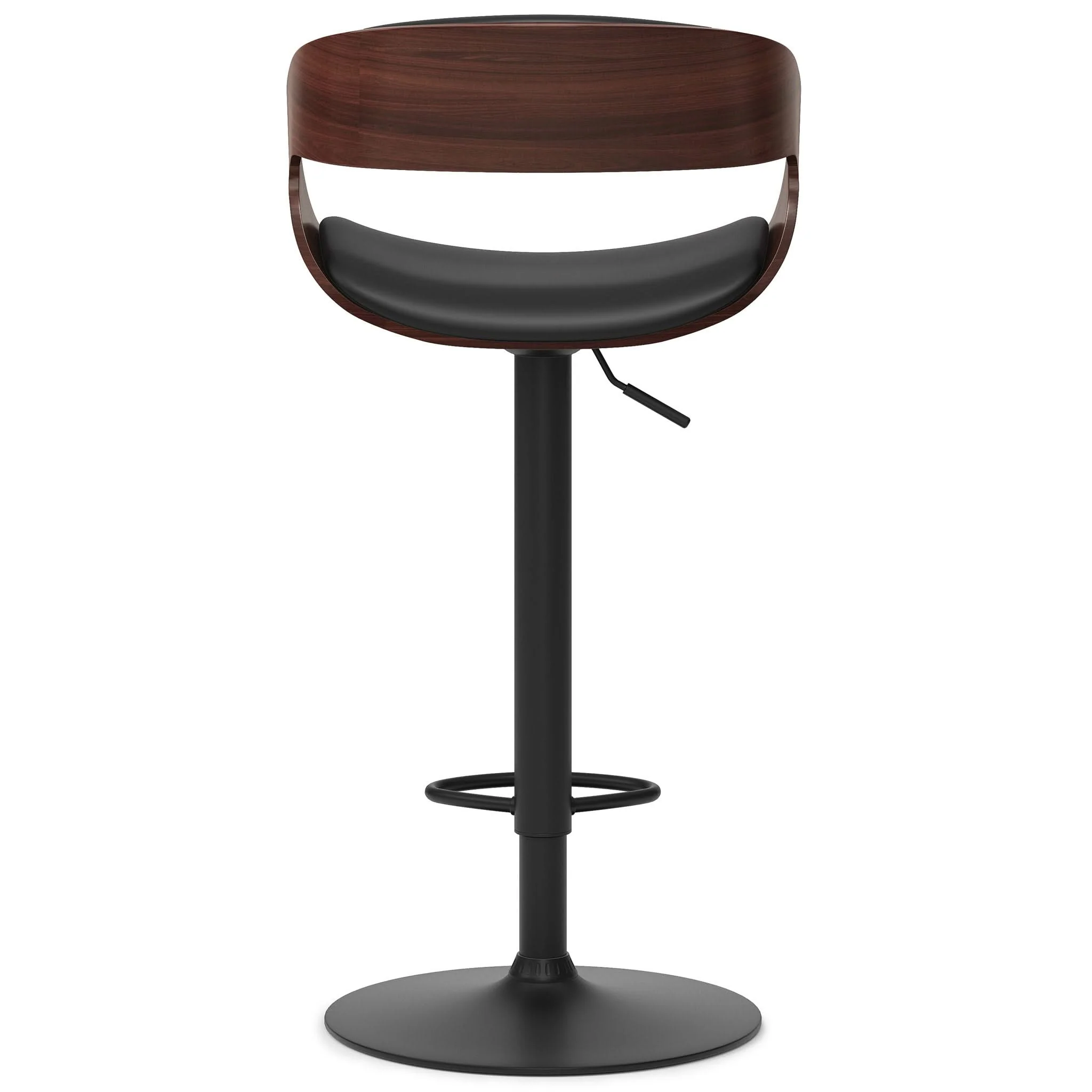 Archer - Adjustable Swivel Bar Stool - Black - Image 4
