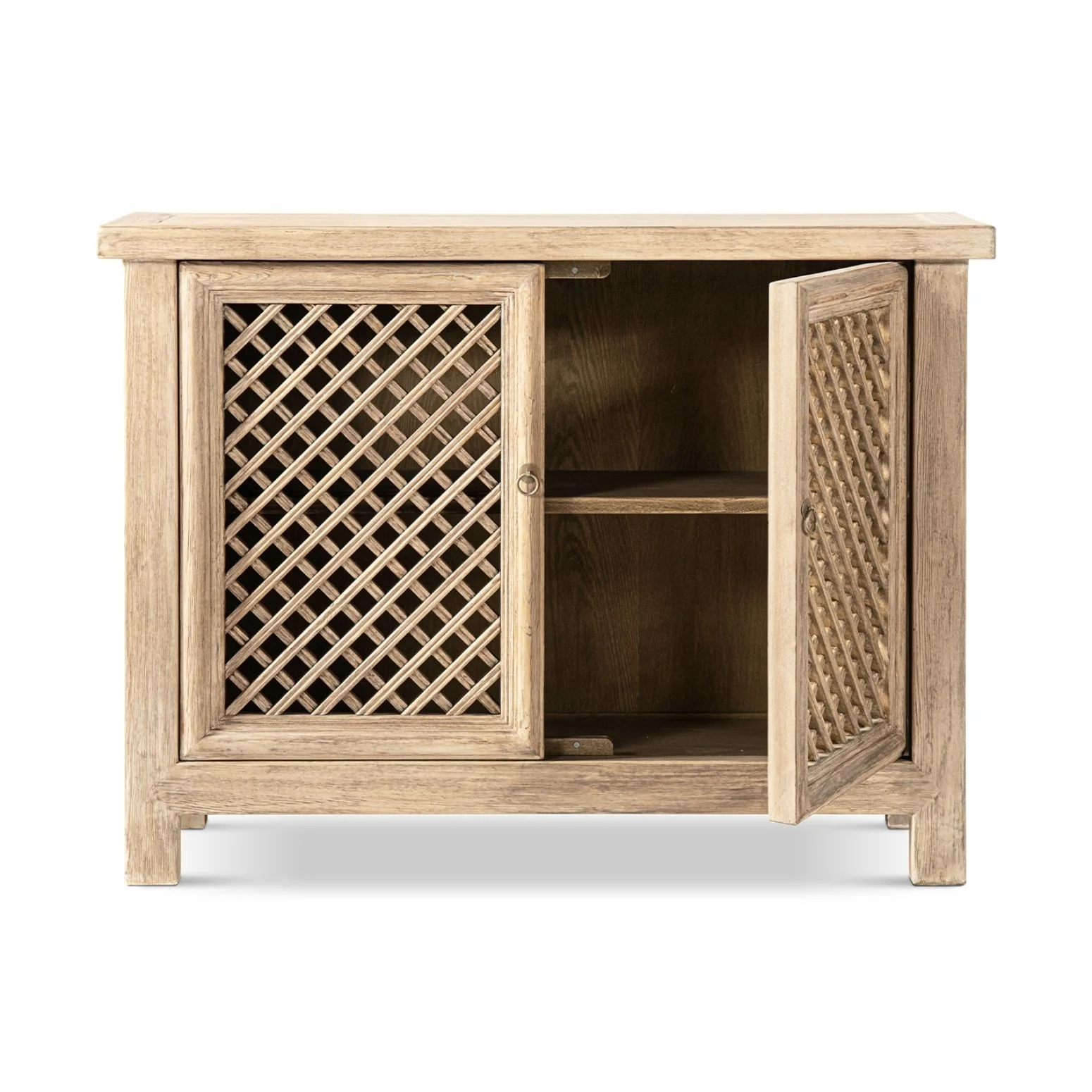 Arden - 2 Door Accent Storage Cabinet - Natural