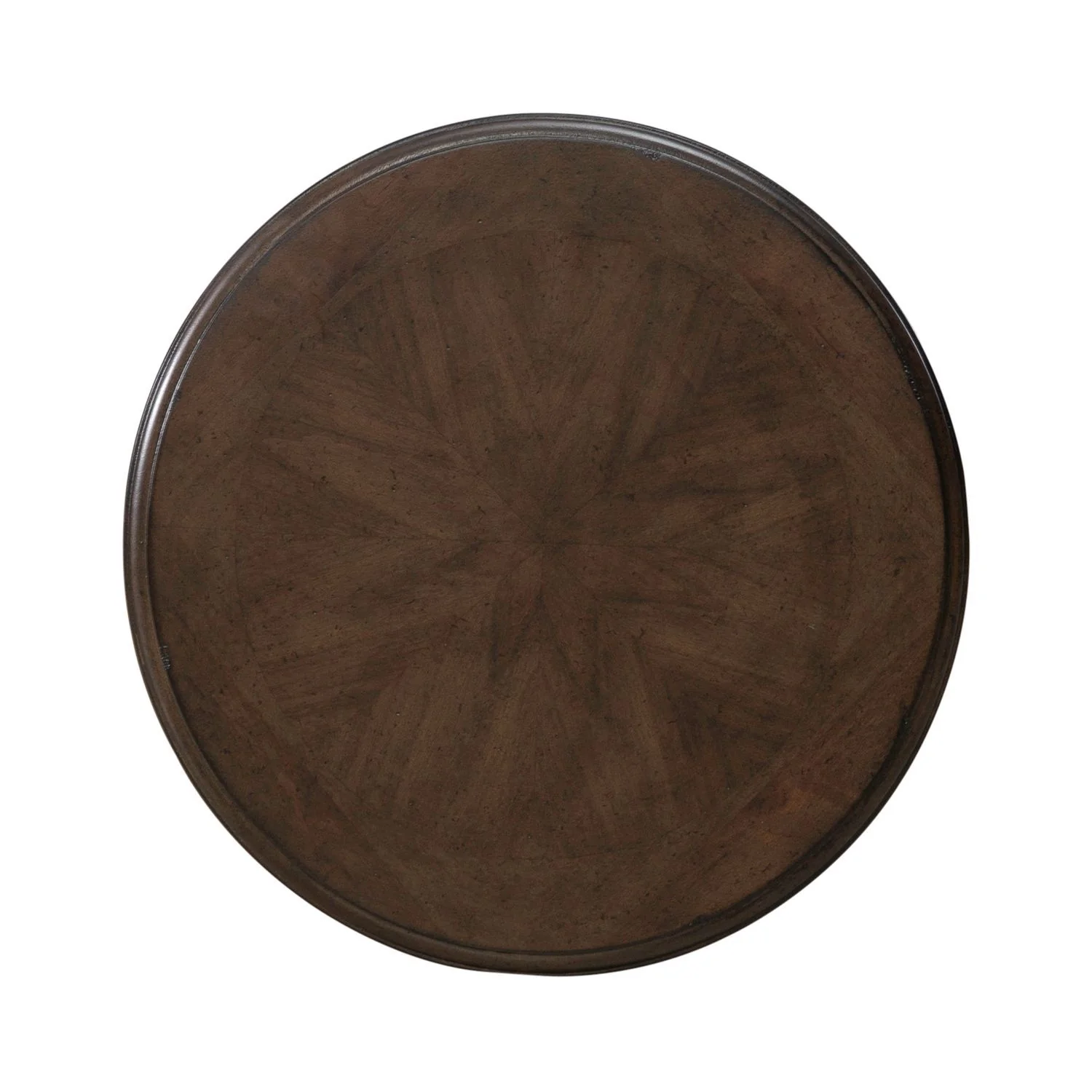 Arden Road - Round Chairside Table - Satin Cherry - Image 3