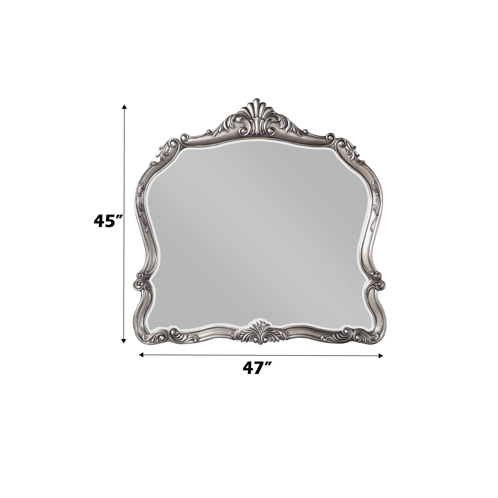 Ariadne - Mirror - Antique Silver - Image 3