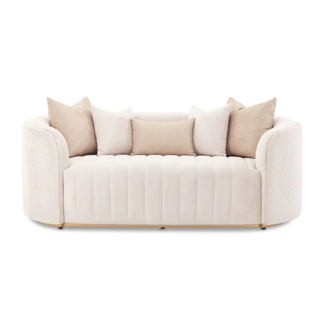 Ariana - Velvet Loveseat - Image 8