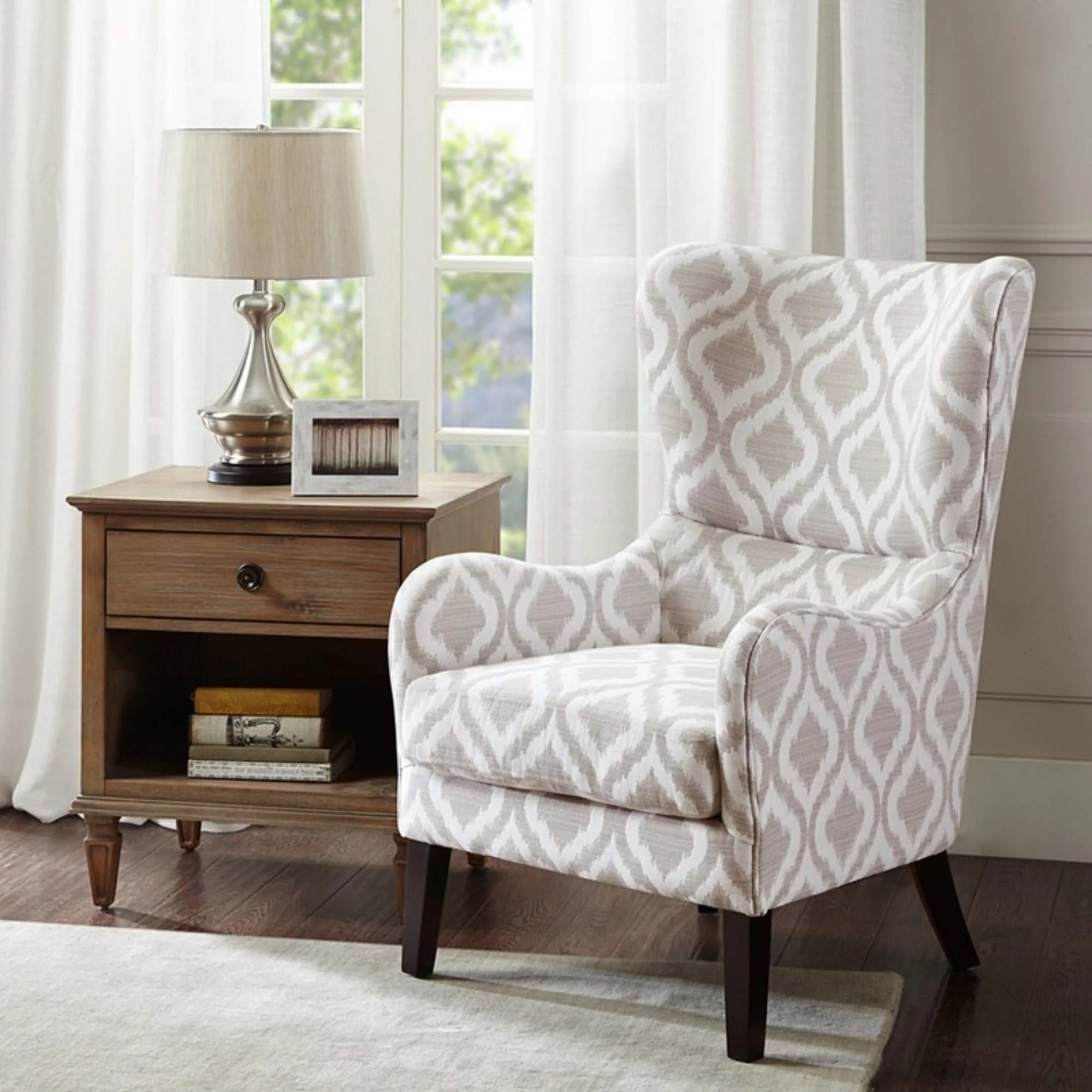 Arianna - Swoop Wing Chair - Image 7