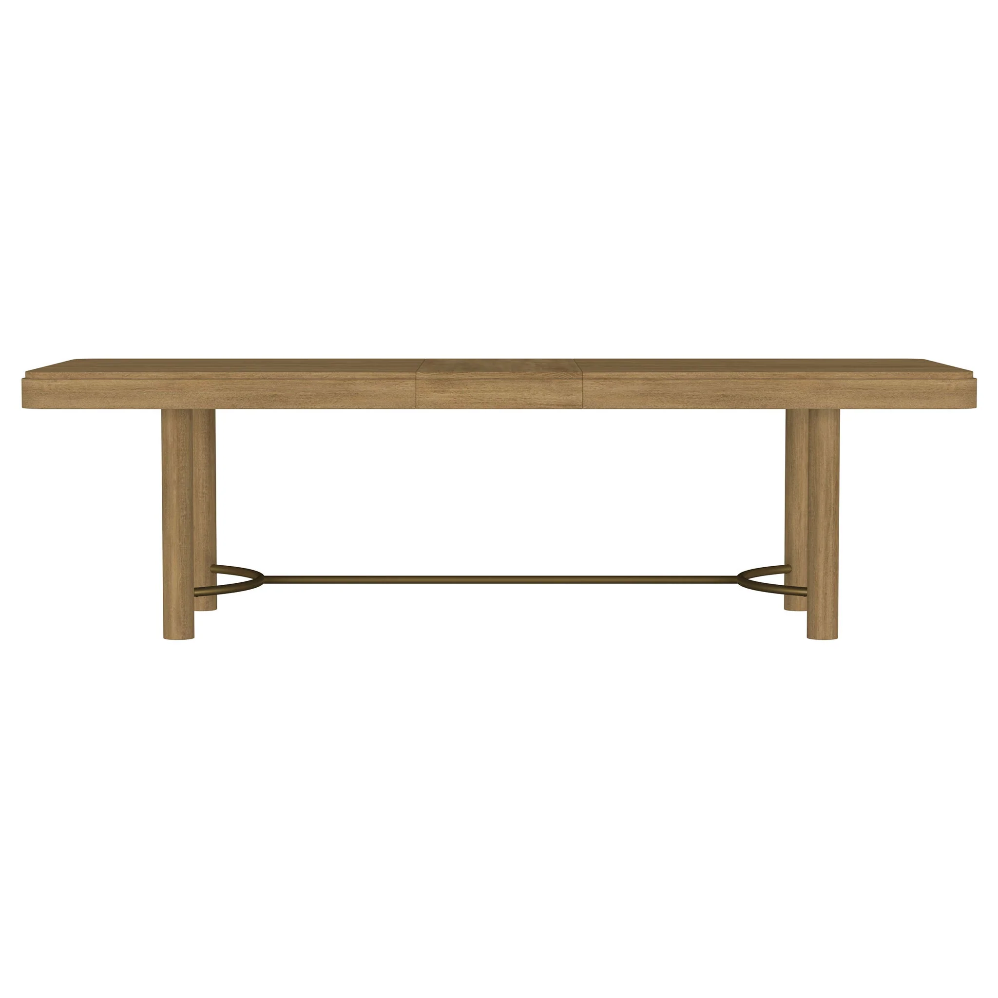 Arini 7-piece Extension Leaf Dining Table Set Sand Wash and Black - Image 2
