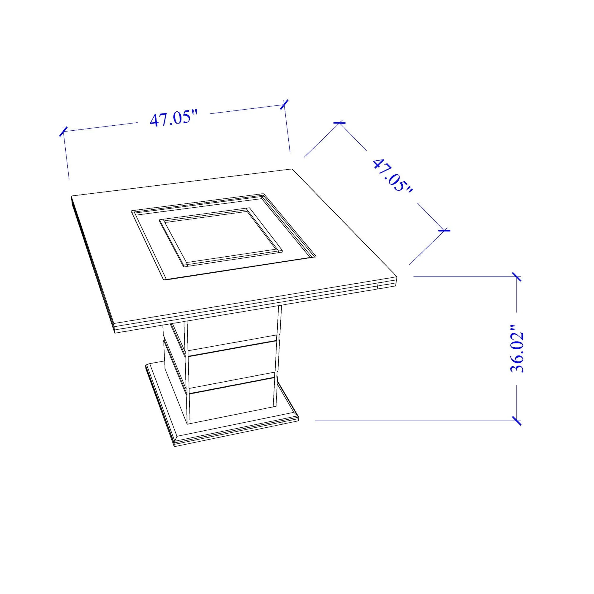 Ariya - 5 Pieces Bar Table And Bar Stool Set - Image 4