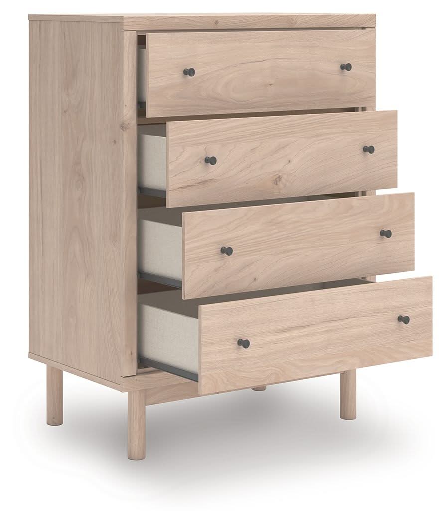 Arloster - Four Drawer Chest - Tan - Image 3