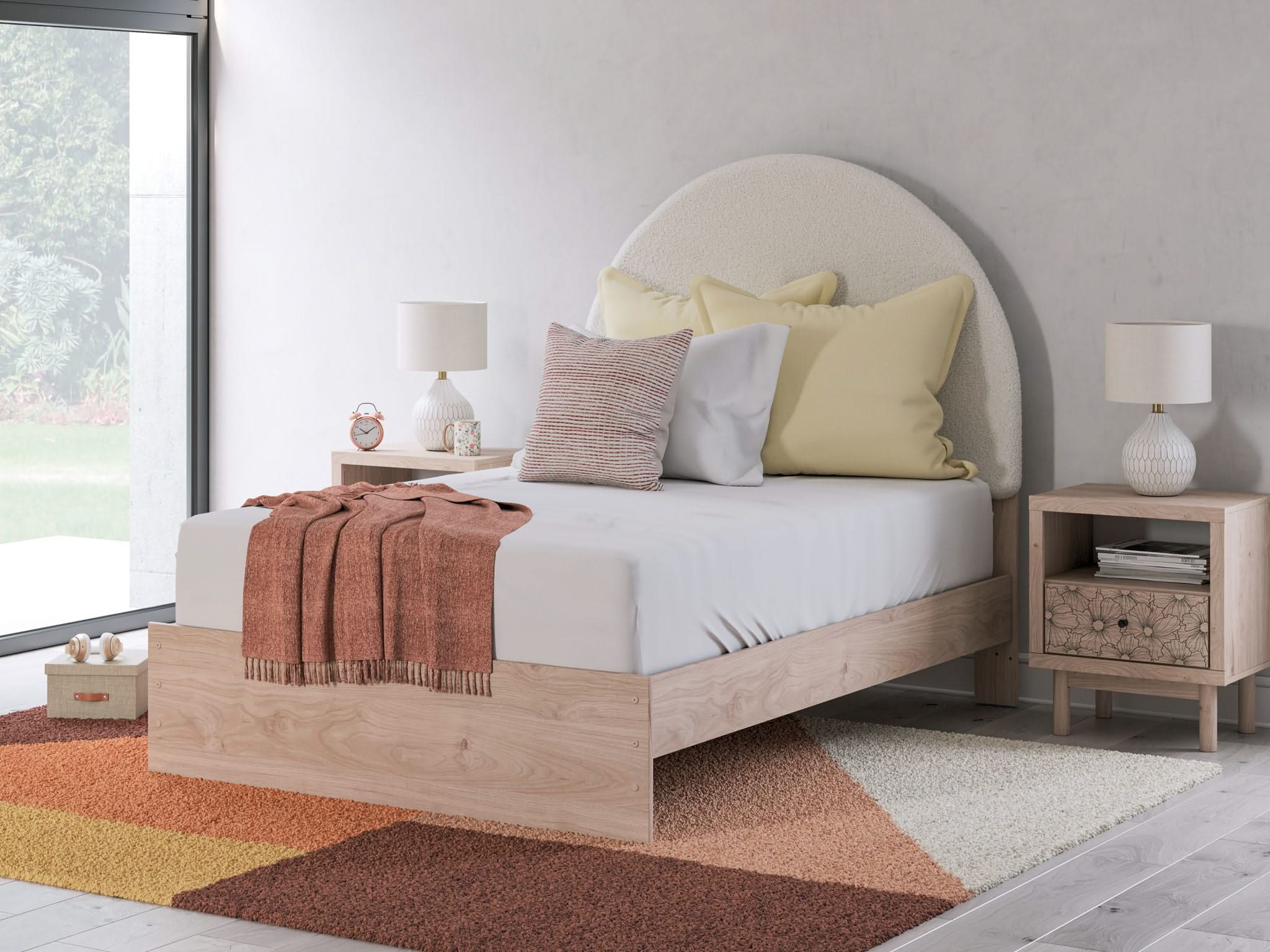 Arloster - Upholstered Panel Bed - Image 18