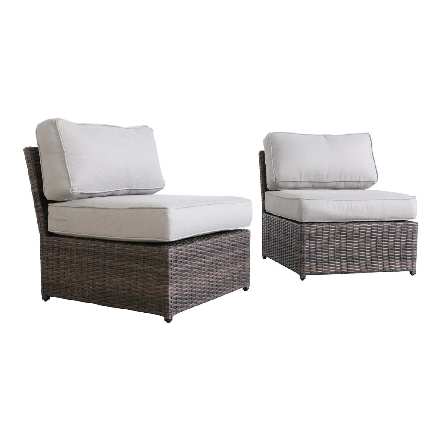 Armless Patio Chair With Cushions - Image 4