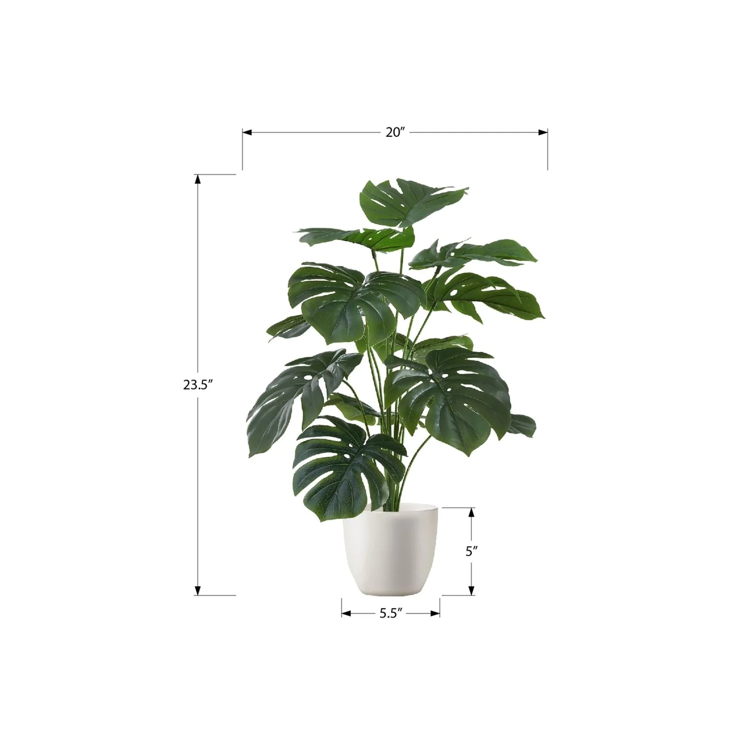 Artificial Monstera Plant - Image 7