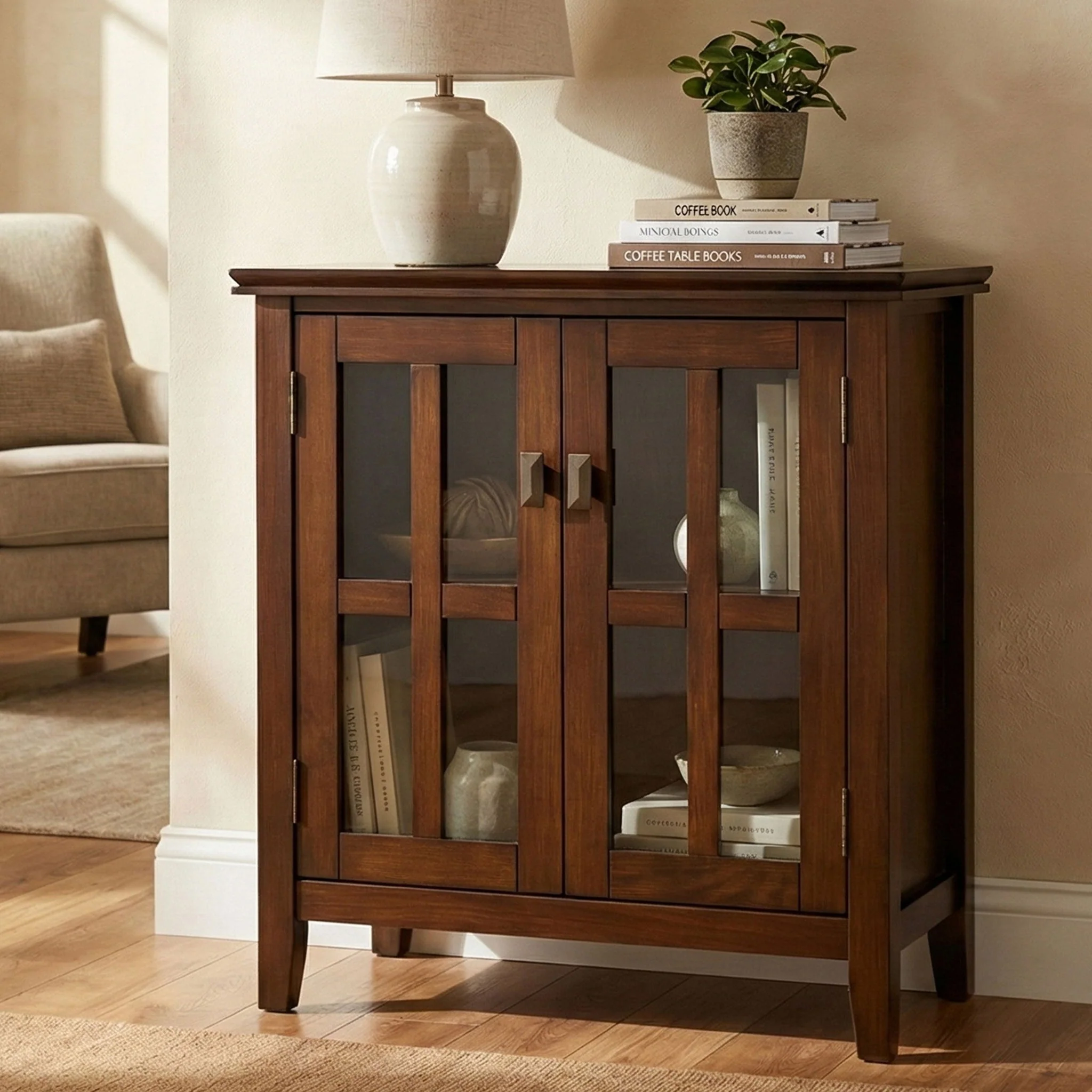 Artisan - Handcrafted Low Storage Cabinet - Image 14