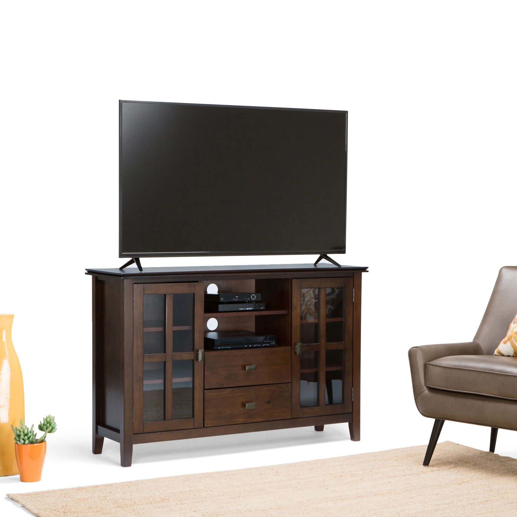 Artisan - Handcrafted, Tall TV Media Stand - Image 18