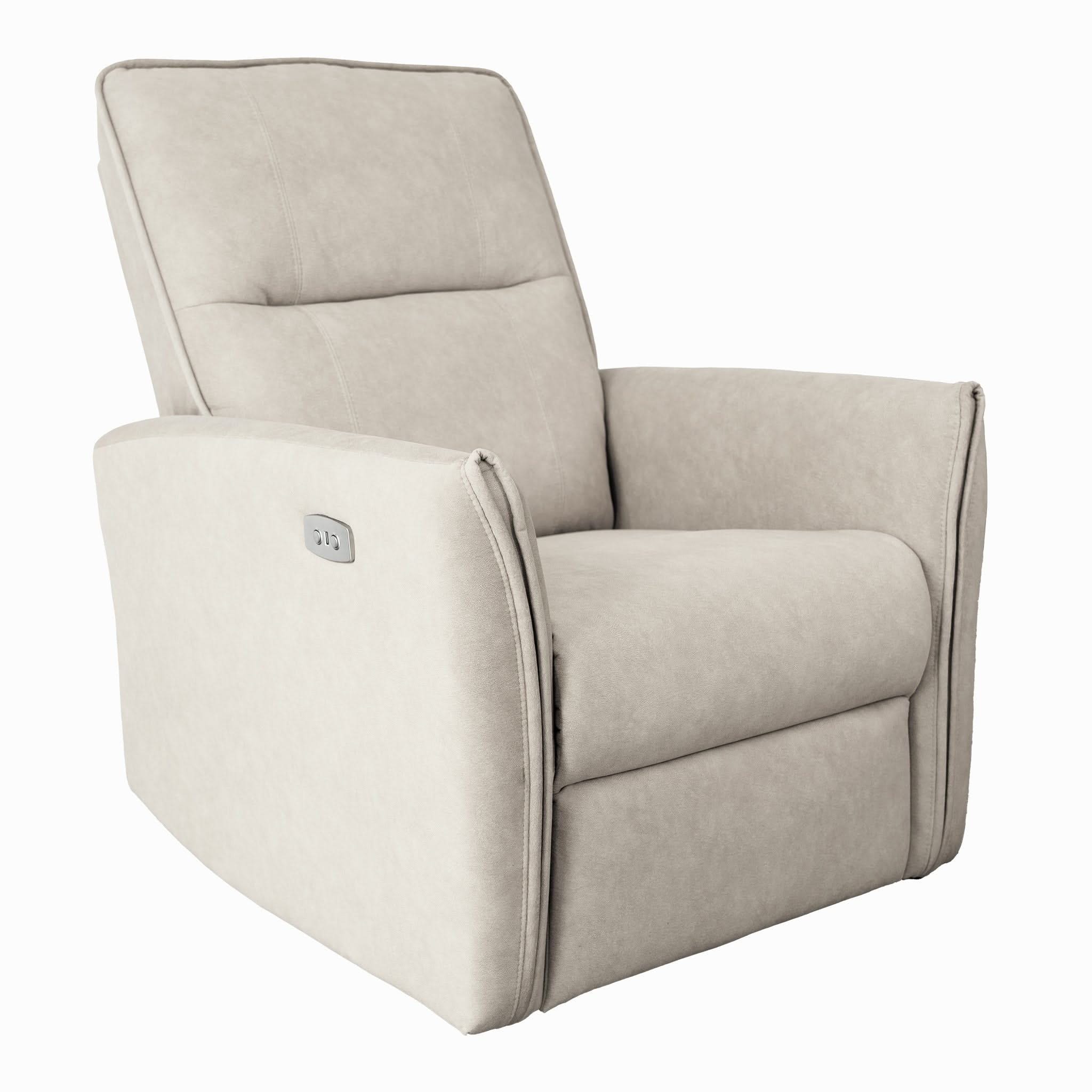 Asheville - Suede Recliner Chair - Image 2