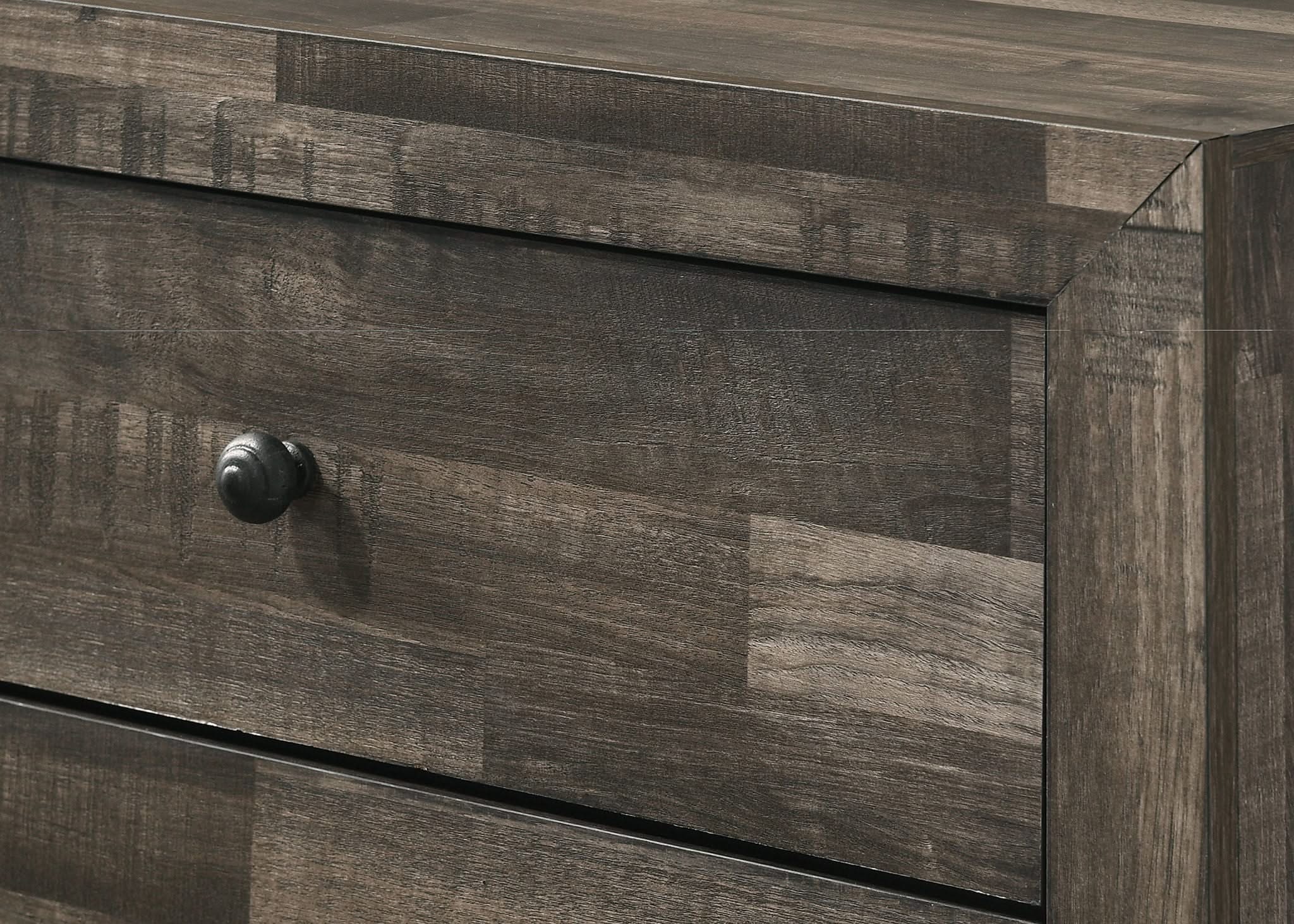 Atticus - Twin 5 Piece Bedroom Set - Brown - Image 3