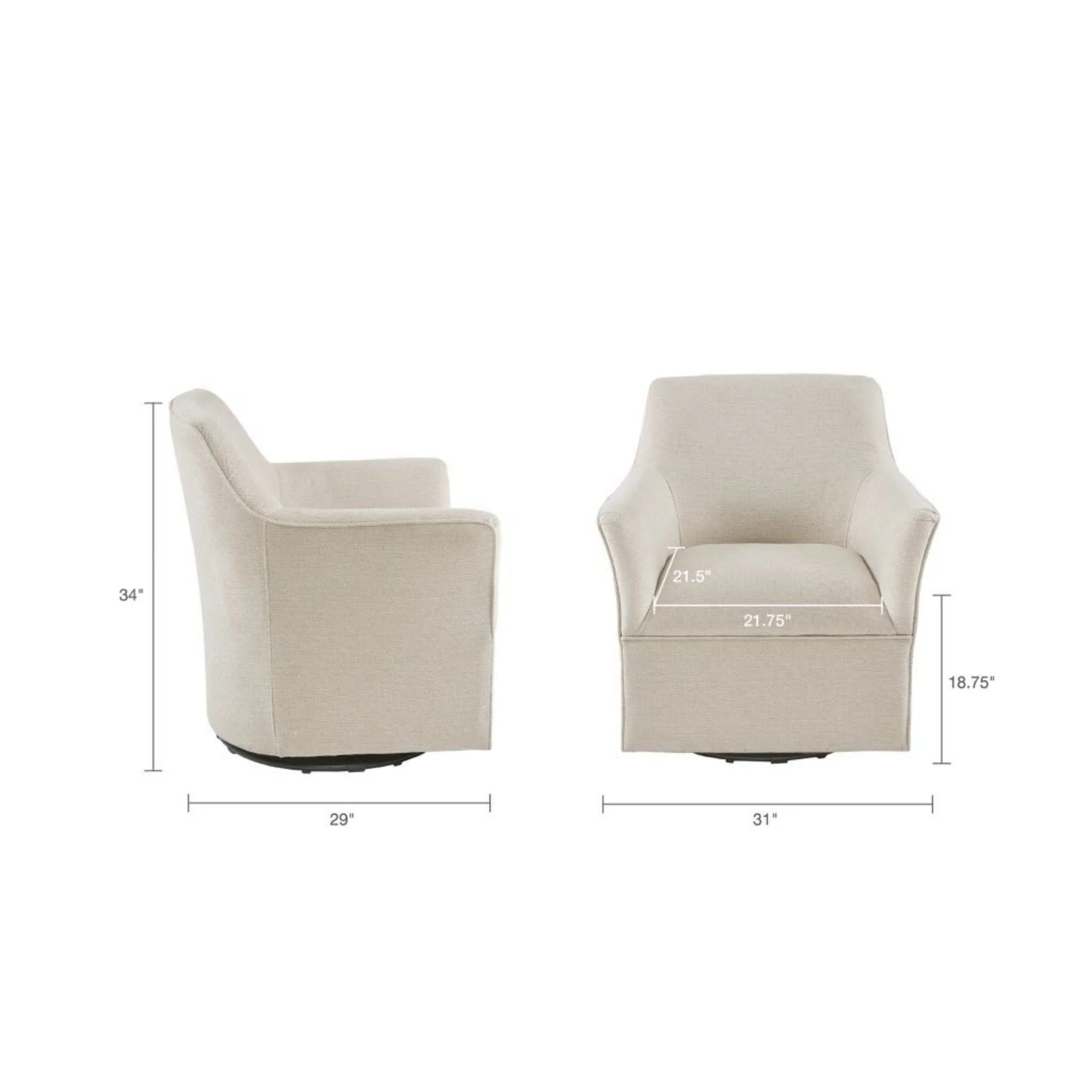 Augustine - Swivel Glider Chair - Image 2