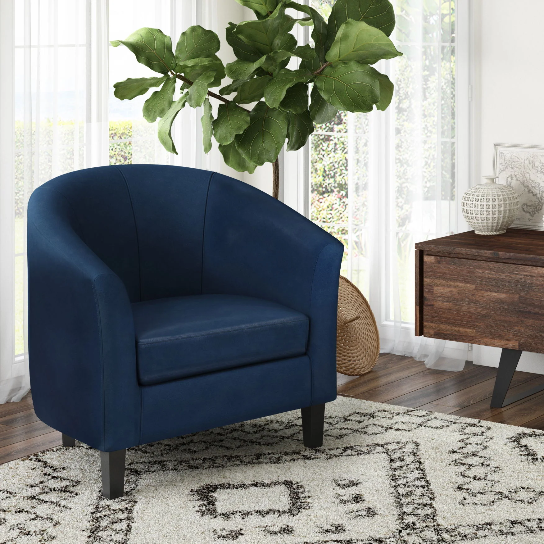 Austin - Transitional Tub Chair - Image 10