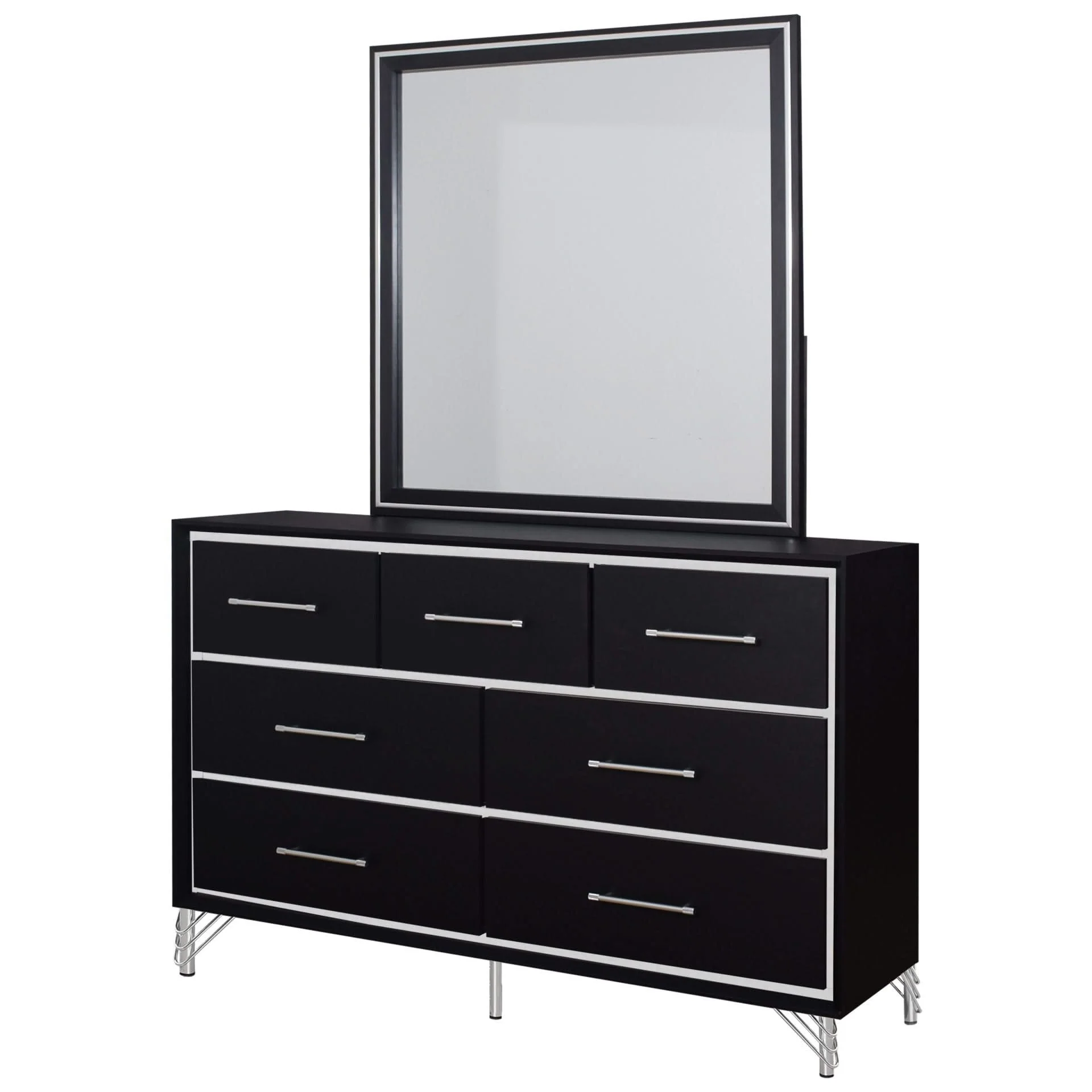 Ava - Mirror - Ebony