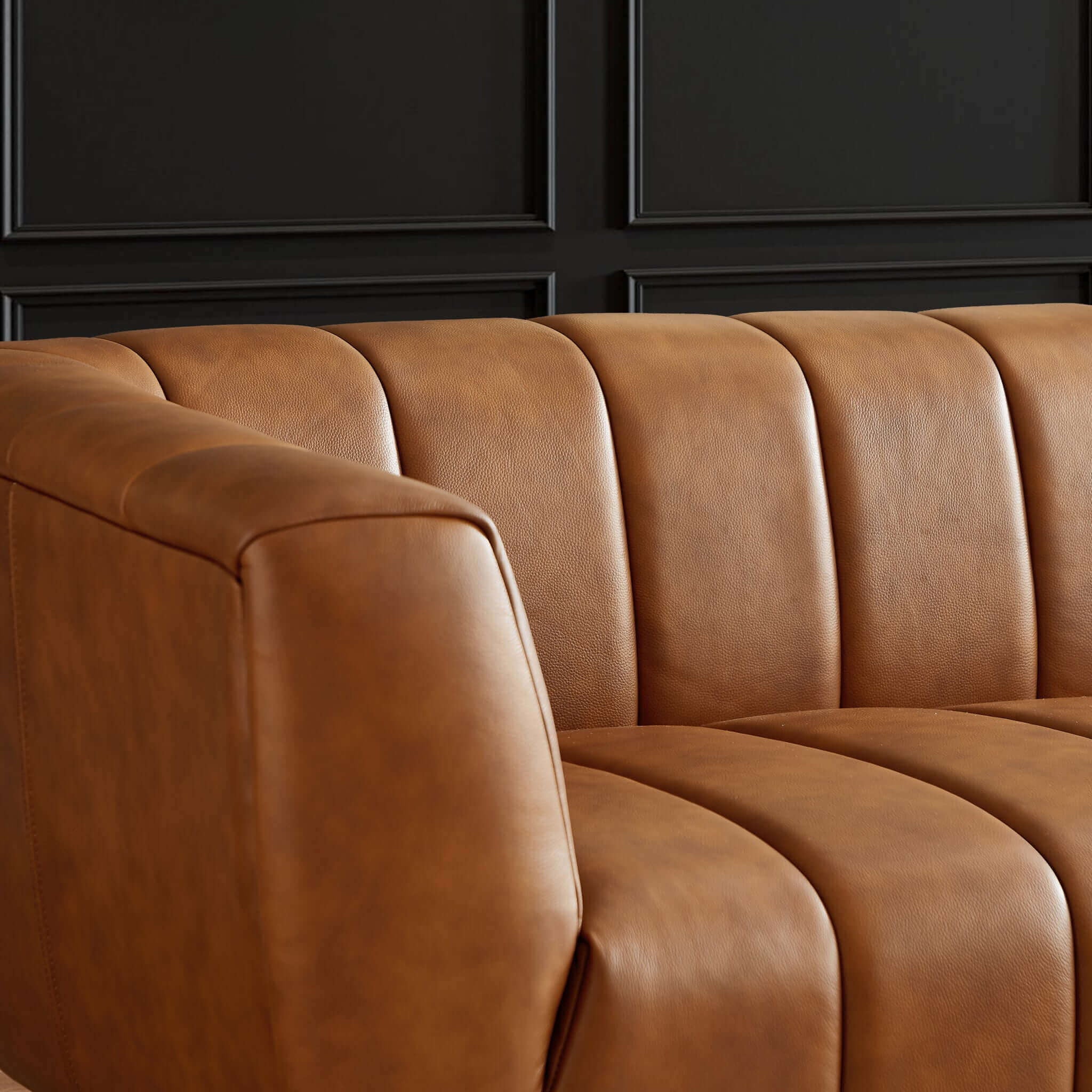 Ava - Sofa - Gold / Tan - Image 4