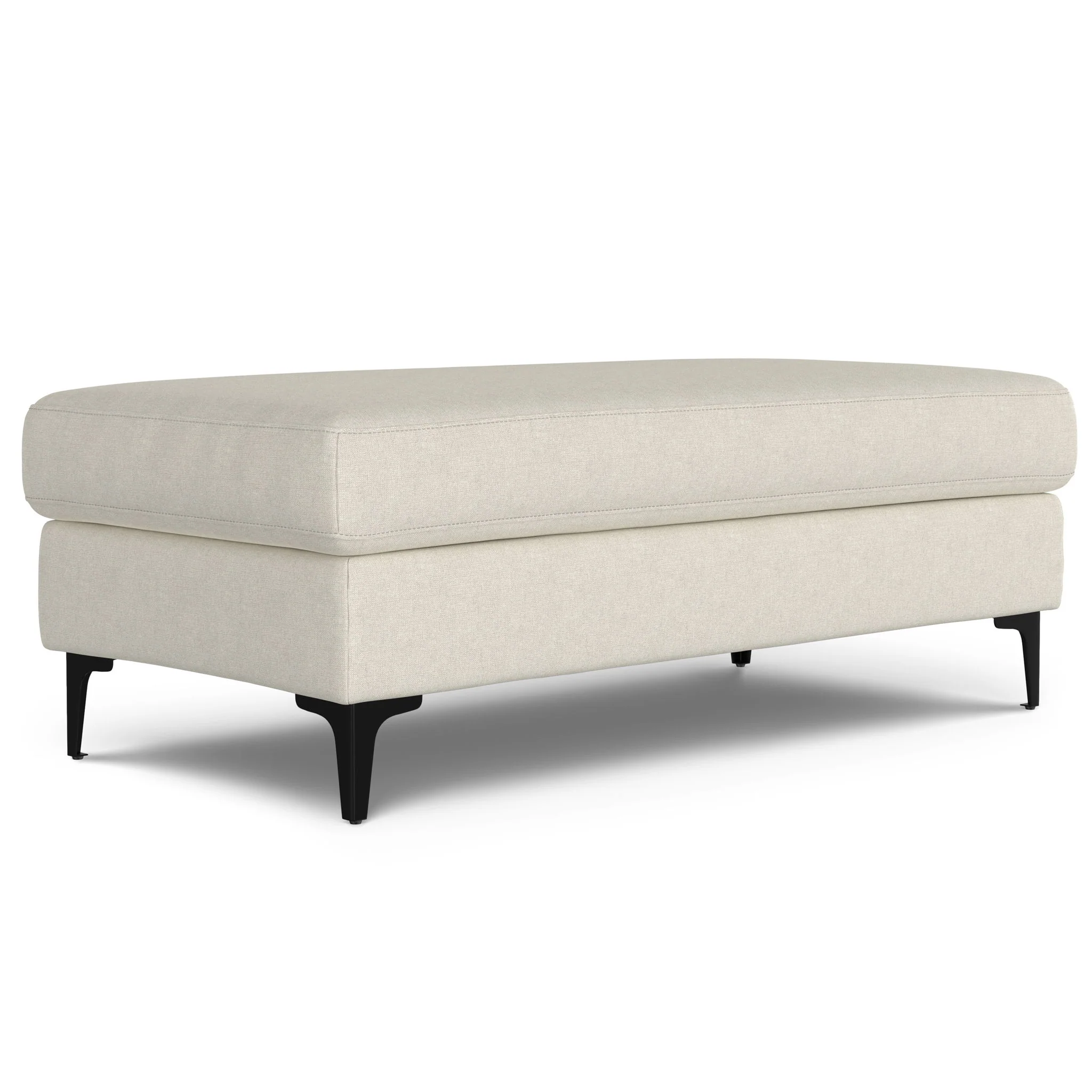 Ava - Versatile Mid Century Ottoman - Image 3
