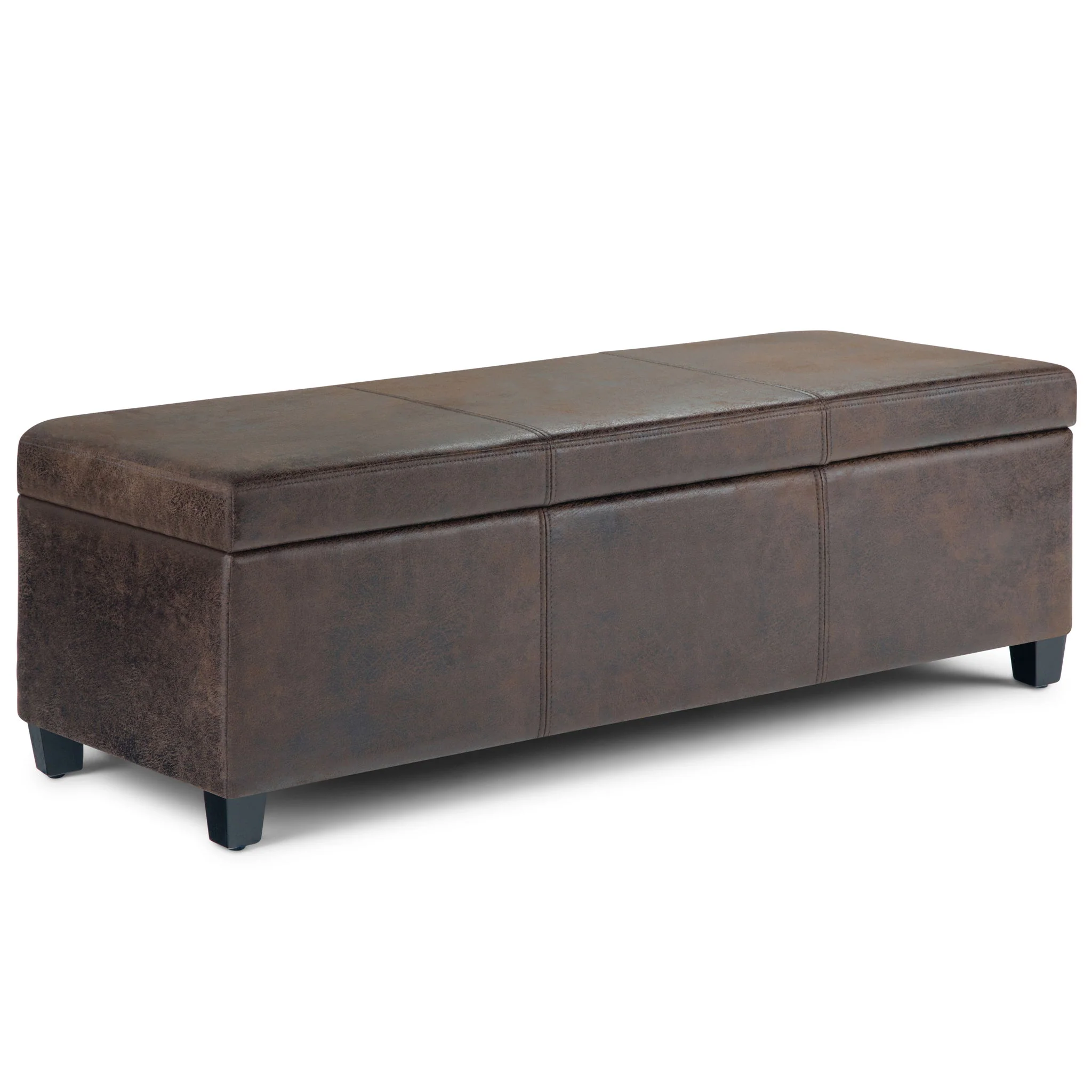 Avalon - Contemporary Storage Ottoman Bench - Image 8