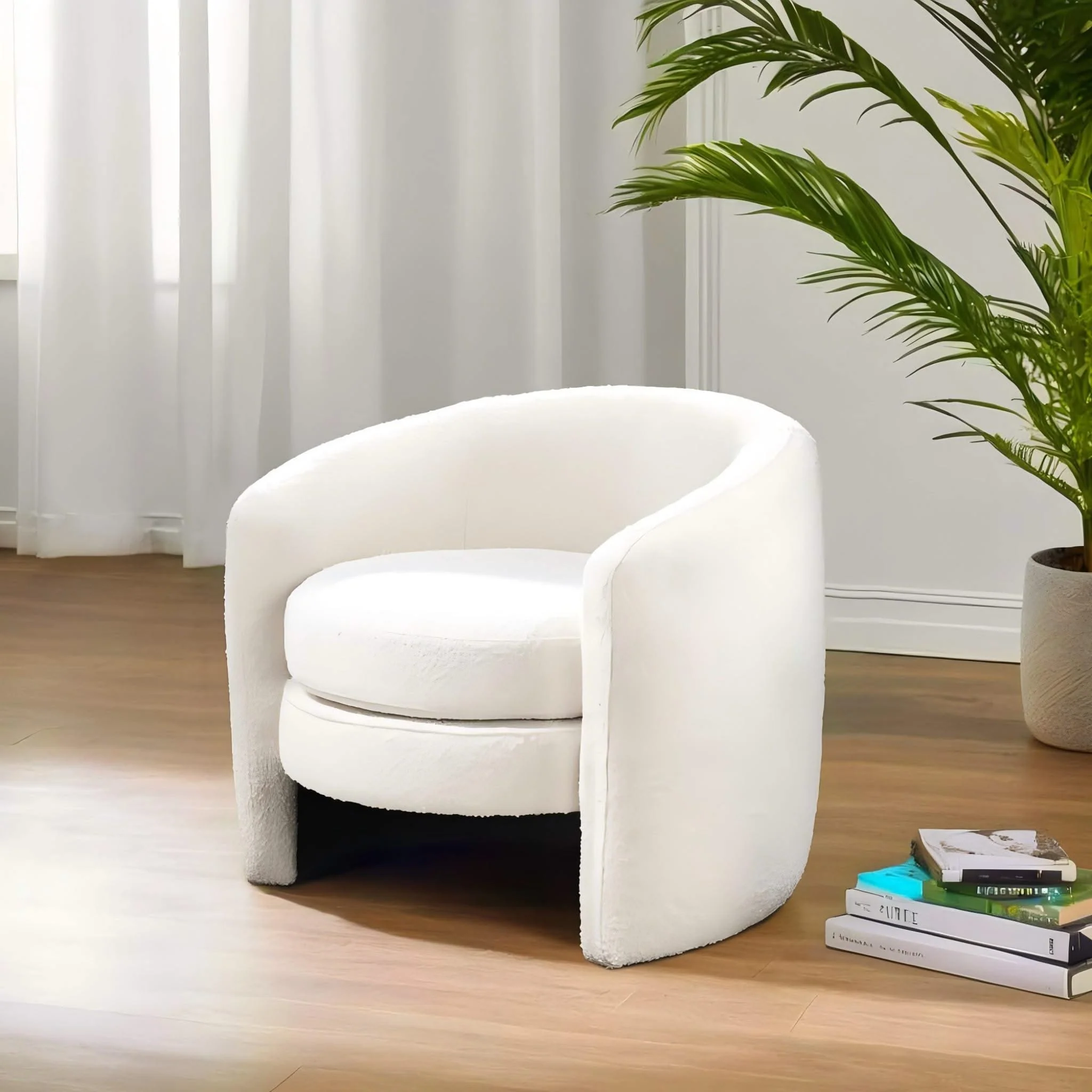Avalon - Lounge Chair - White - Image 3