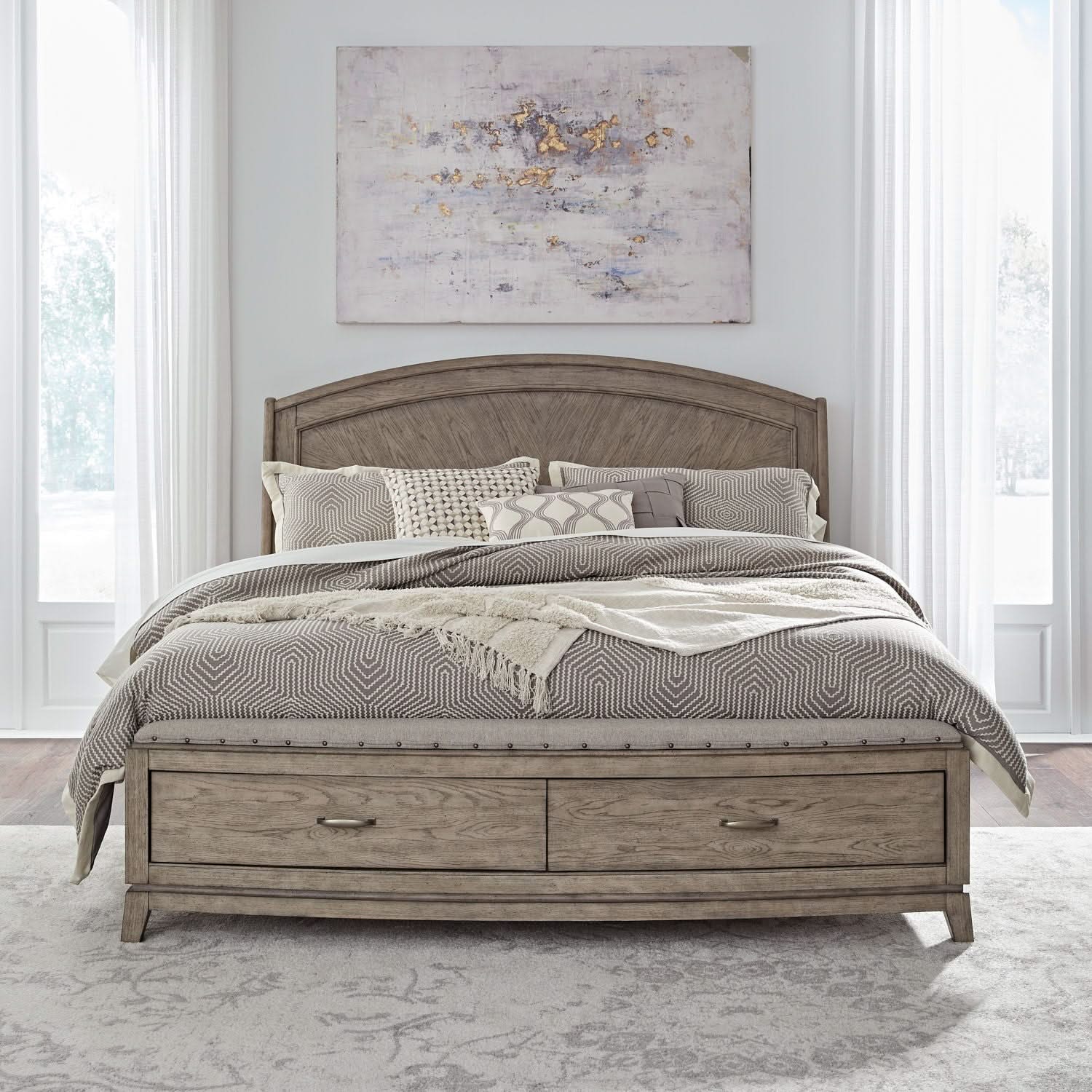 Avalon - Panel Storage Bed - Image 2