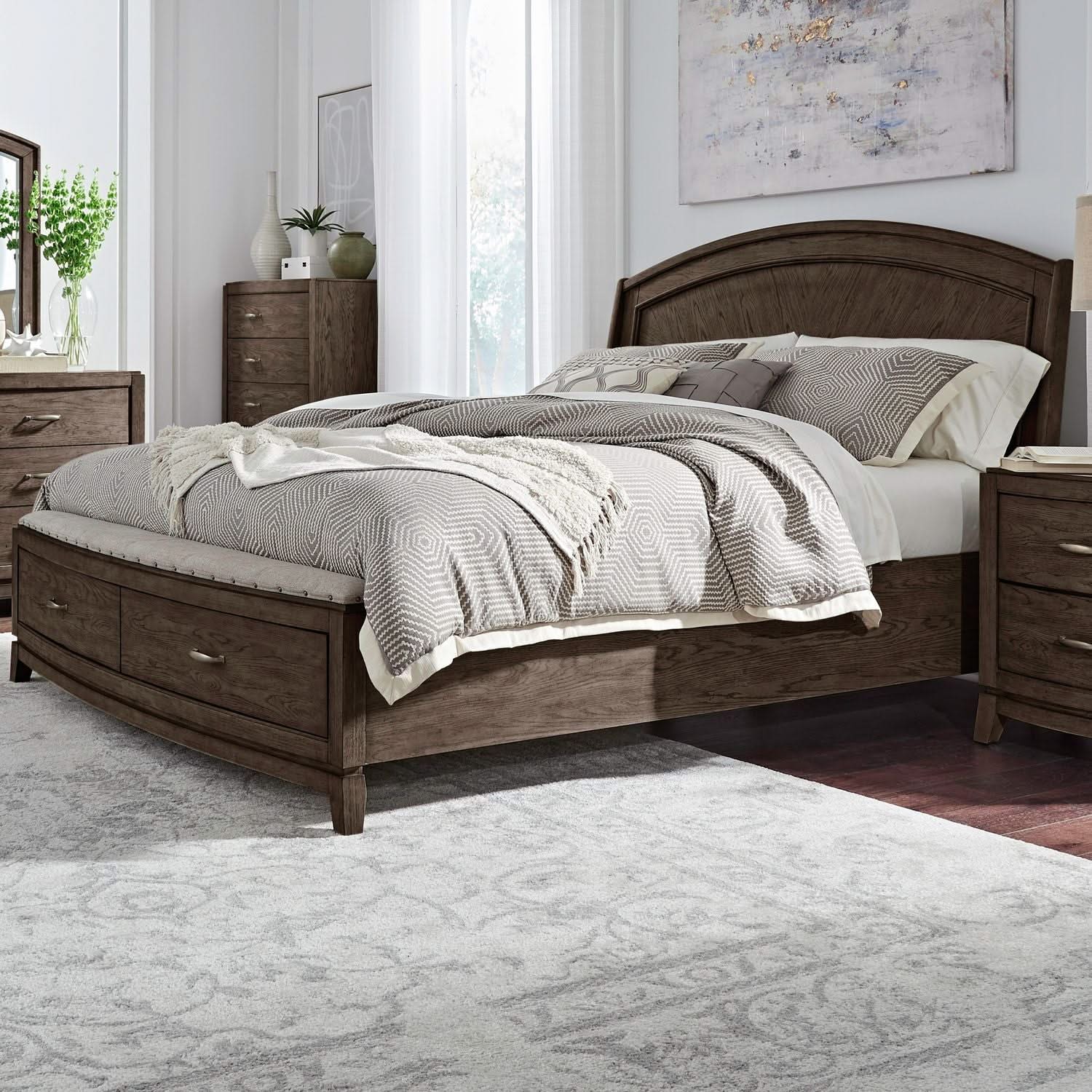 Avalon - Panel Storage Bed - Image 3
