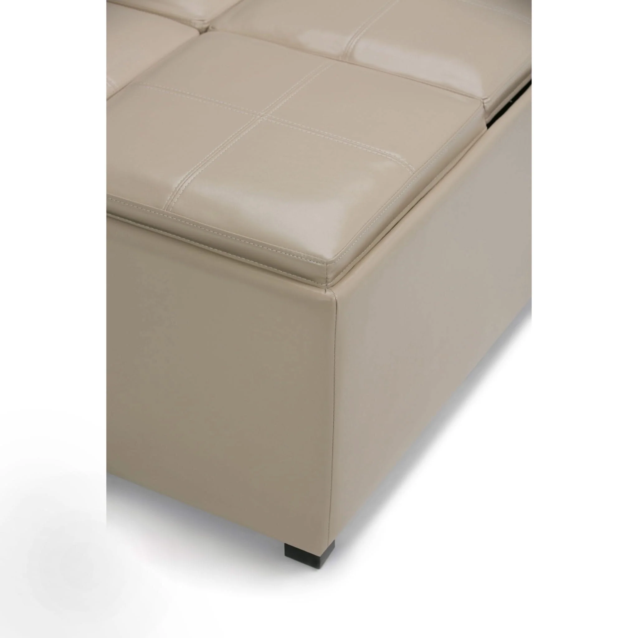 Avalon - Square Coffee Table, Storage Ottoman - Image 23