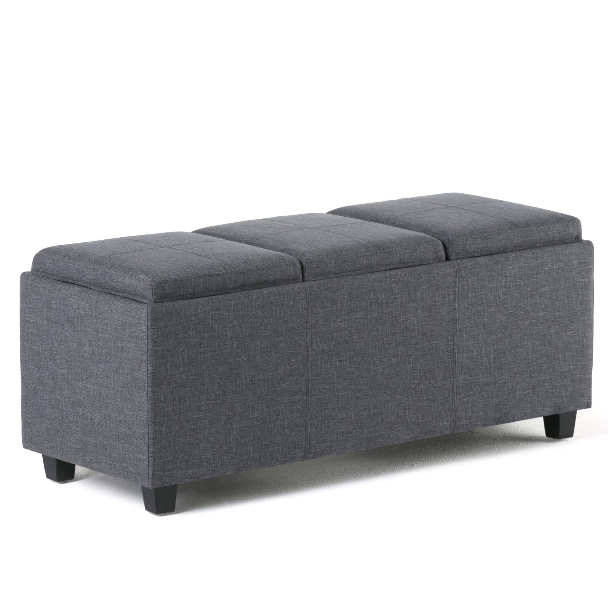 Avalon - Upholstered Storage Ottoman - Image 2