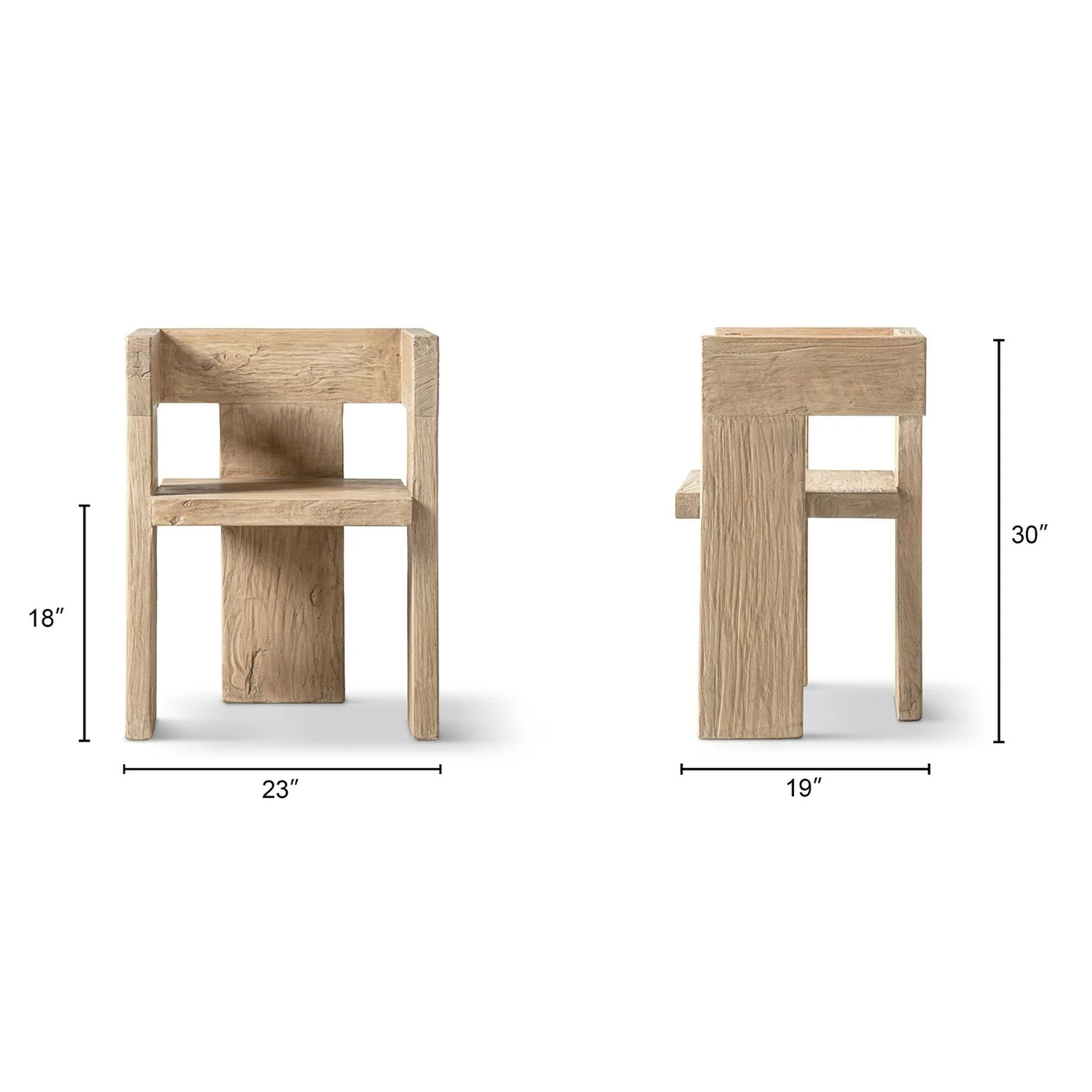 Avenel - Sculptural Block Accent Chair - Image 7
