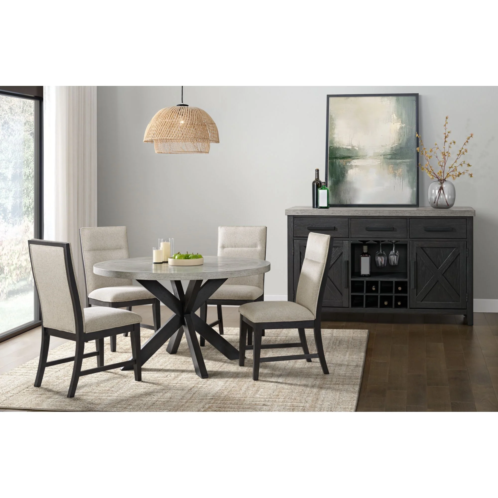 Axel - Server - Light Gray / Espresso - Image 4