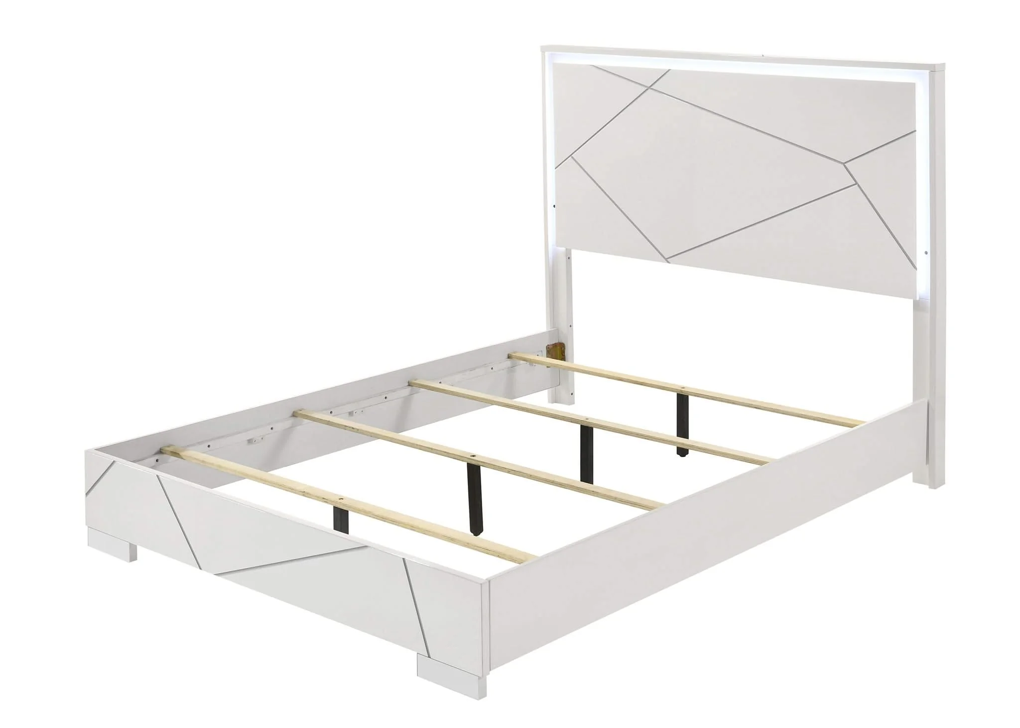 Ayla - Queen 5 Piece Bedroom Set - White - Image 3