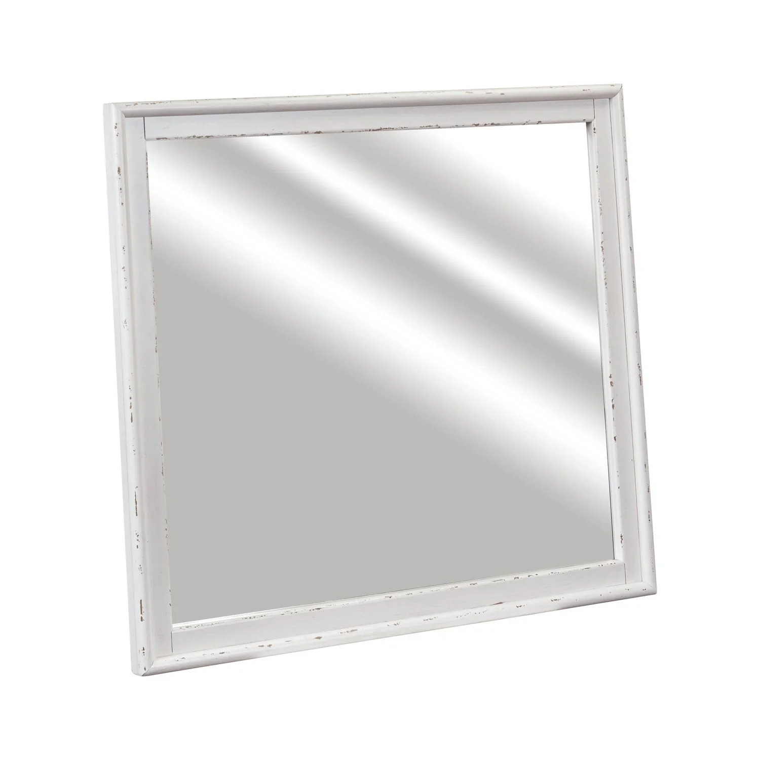 Backroads - Landscape Mirror - Weathered White - Image 2