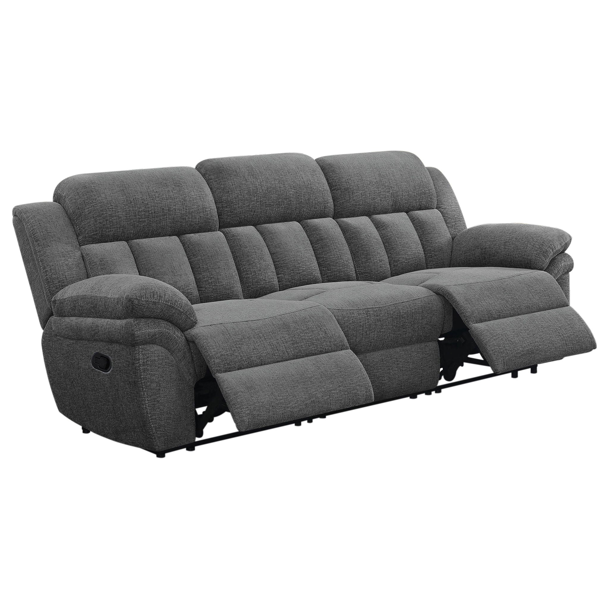 Bahrain Upholstered Motion Sofa Charcoal - Image 2