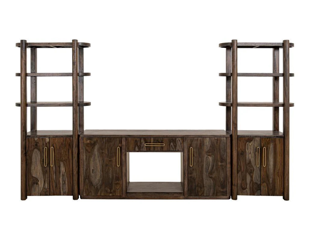 Balam - 1 Drawer & 2 Door Electric Fireplace - Image 7