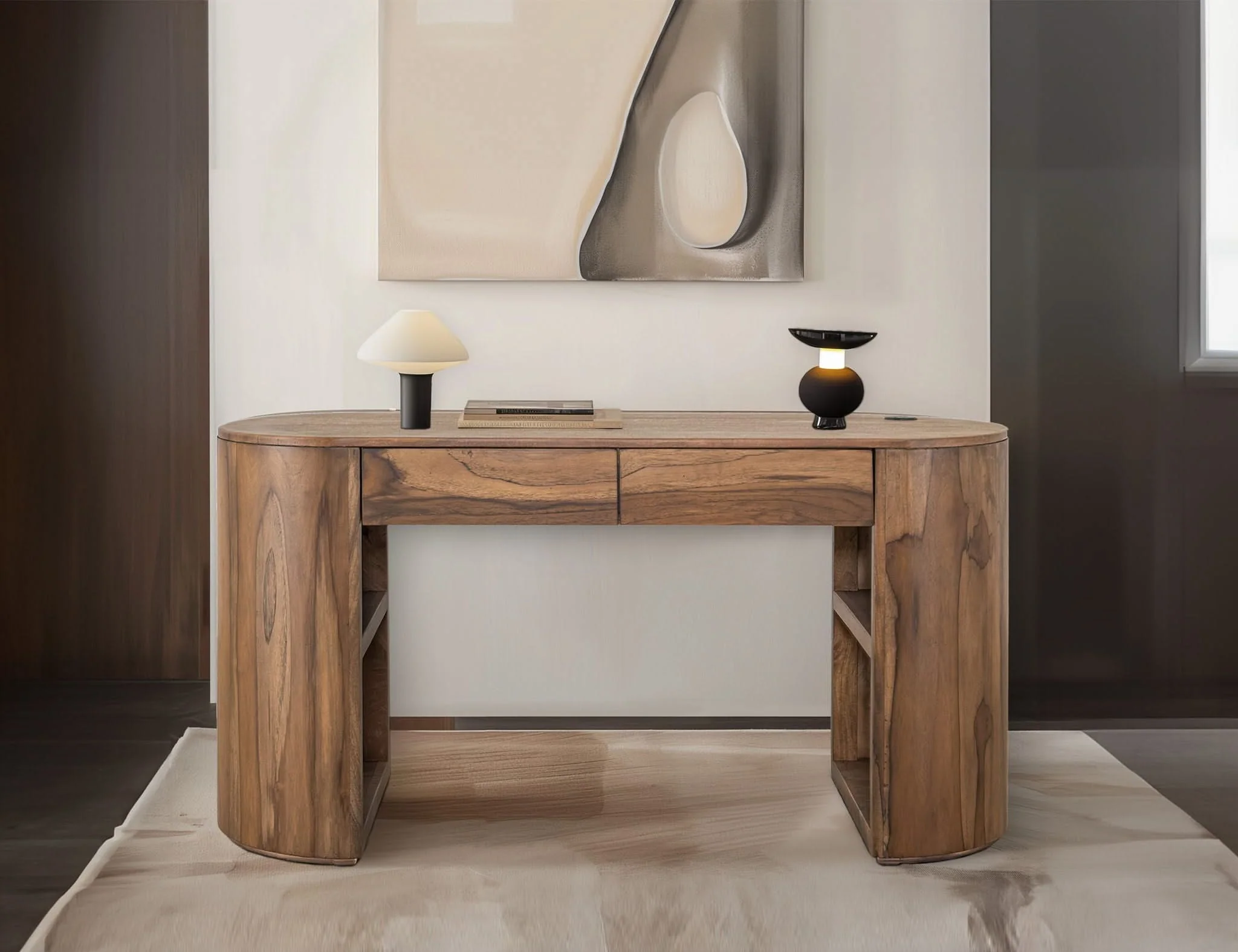 Balam - Desk - Brown - Image 4