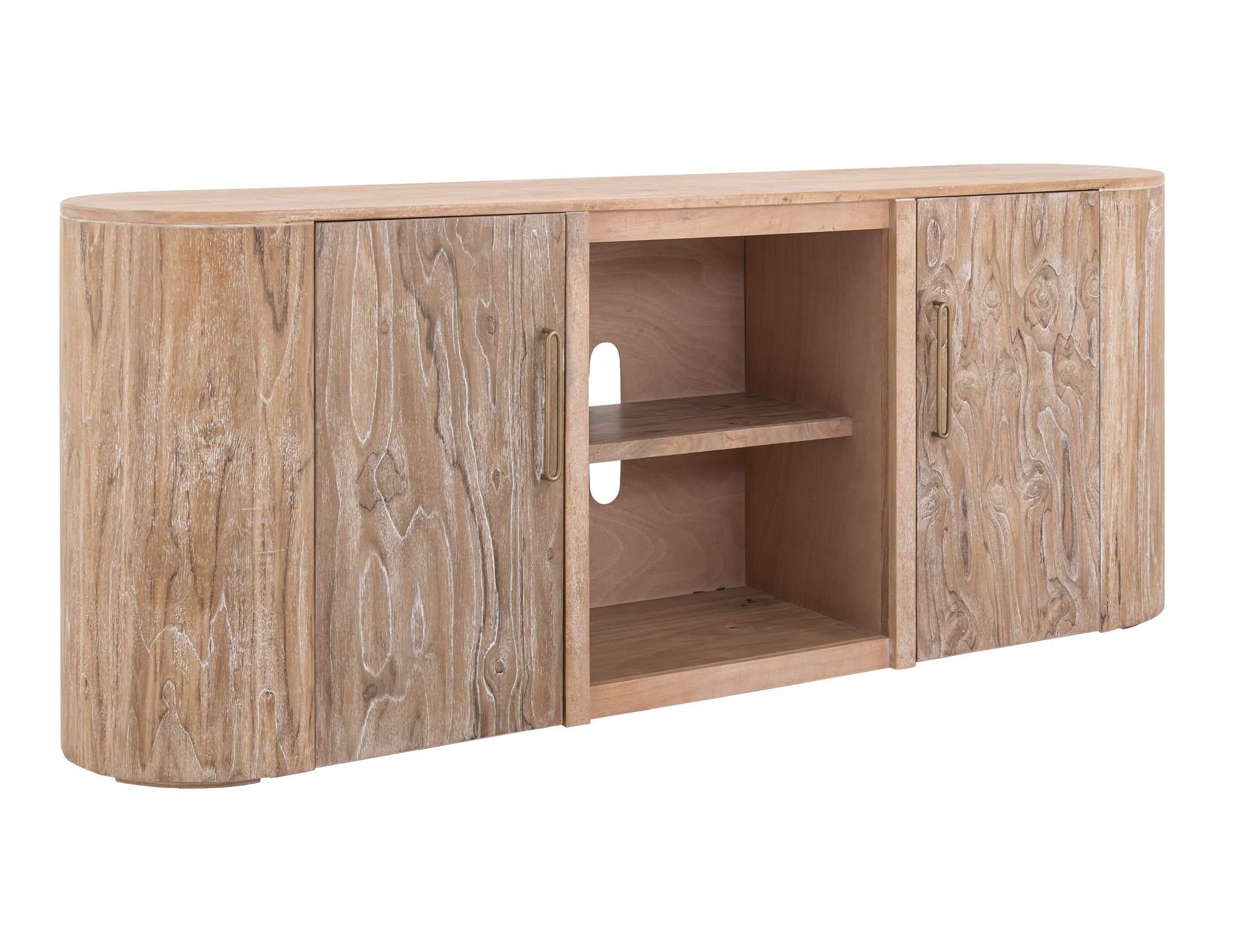 Balam - TV Stand - Ivory White - Image 4