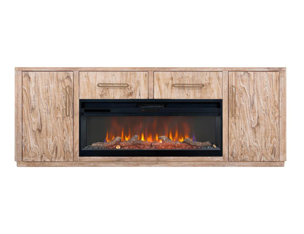 Balam - Wall Unit With Electric Fireplace Insert - Image 8