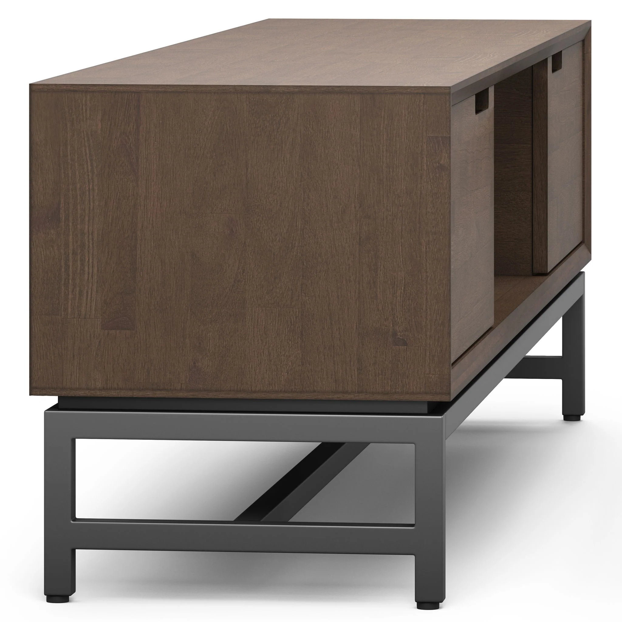 Banting - Low TV Stand - Walnut Brown - Image 4