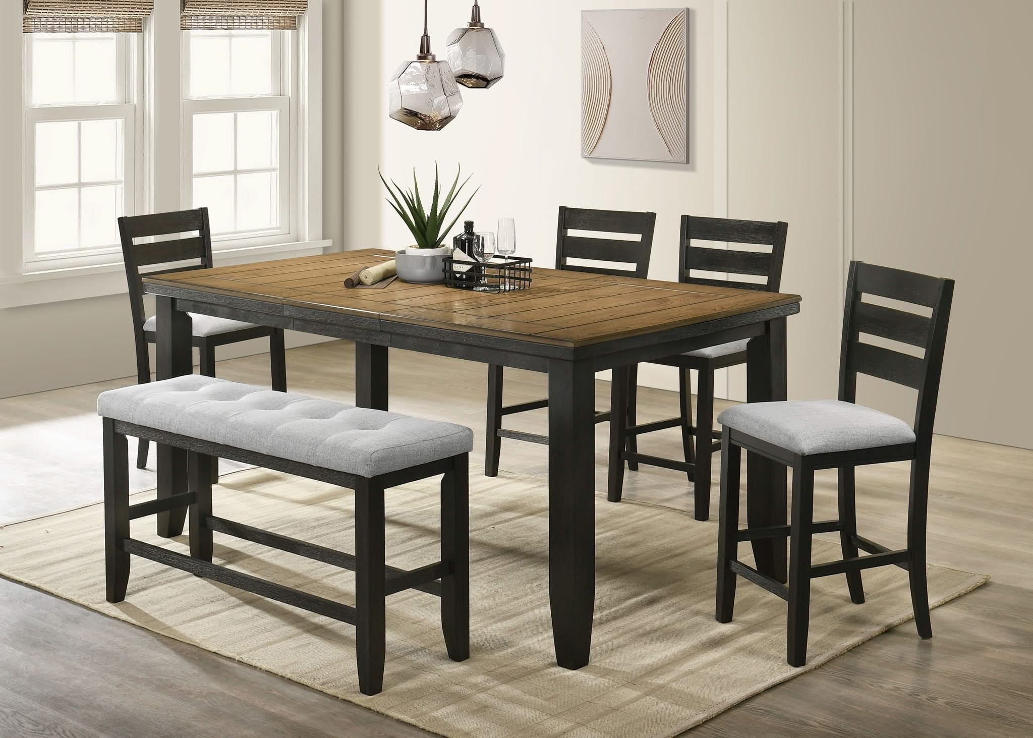 Bardstown - Counter Chair (Set of 2) - Wheat / Charcoal - Image 3