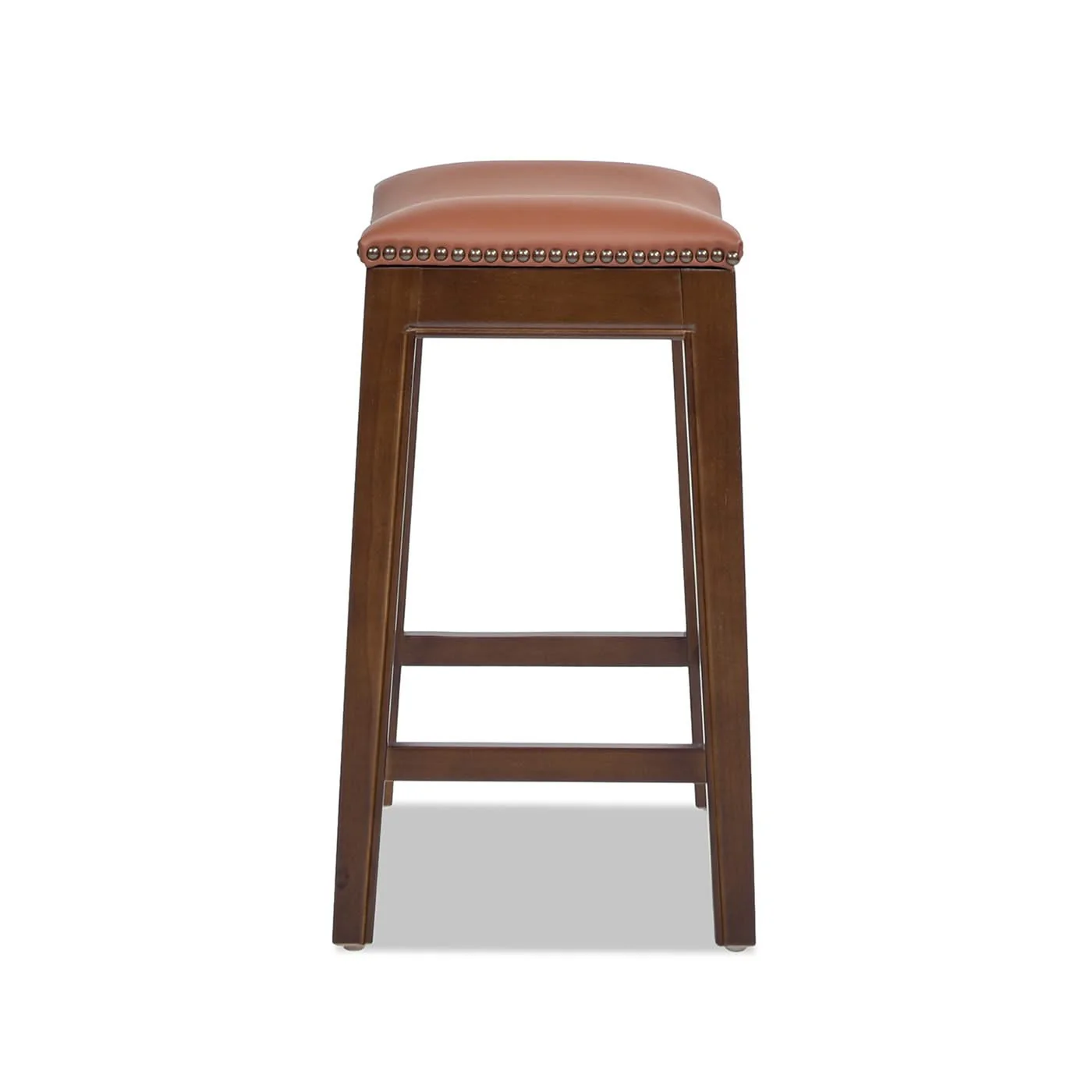 Barlow - Backless Saddle Counter Stool - Brown - Image 3