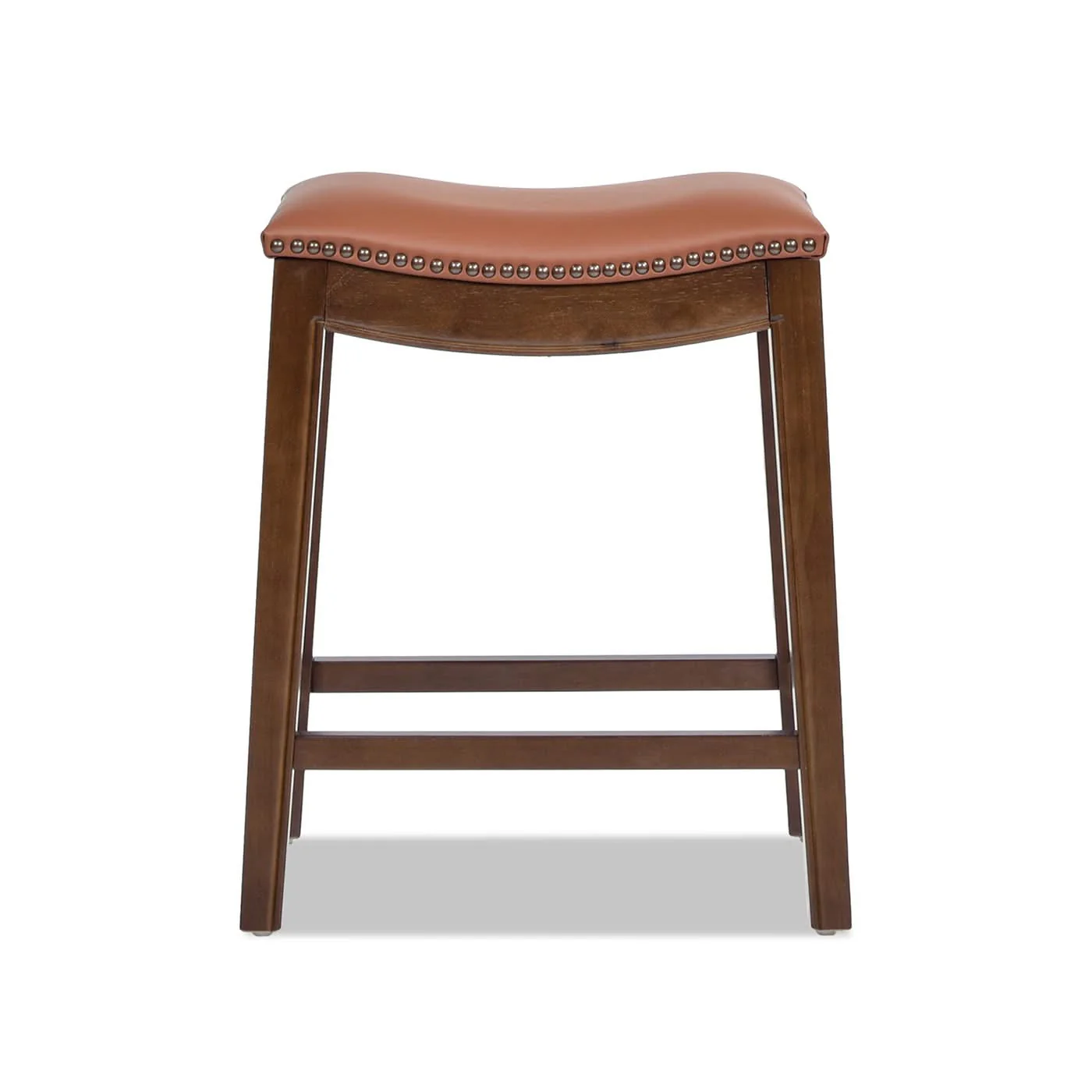 Barlow - Backless Saddle Counter Stool - Brown - Image 4