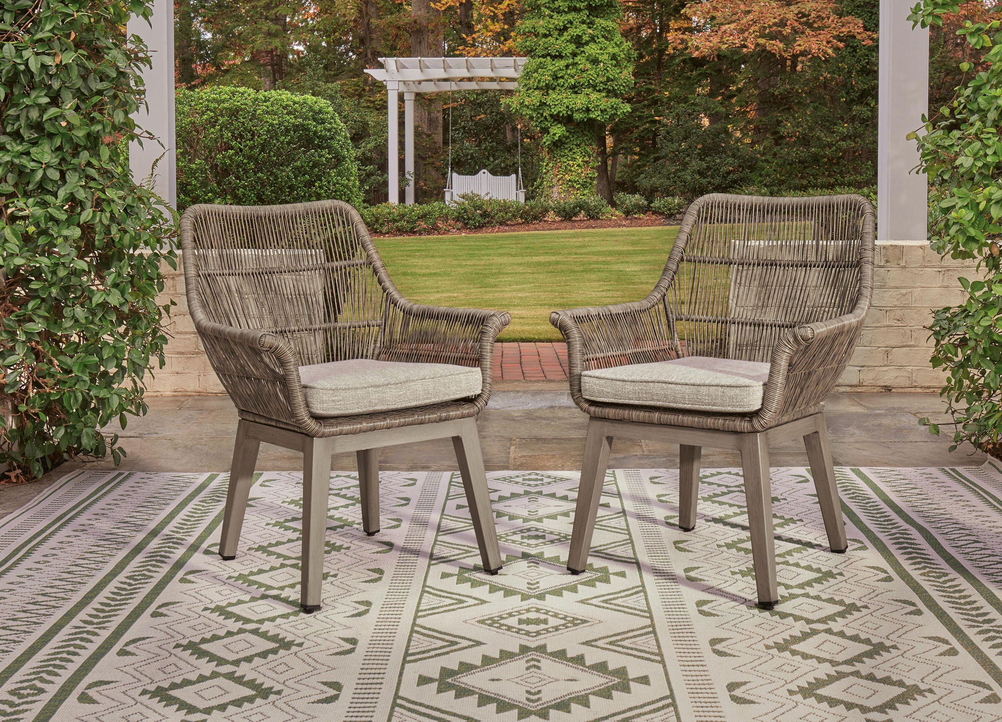 Beach Front - Arm Chair With Cushion - Image 3
