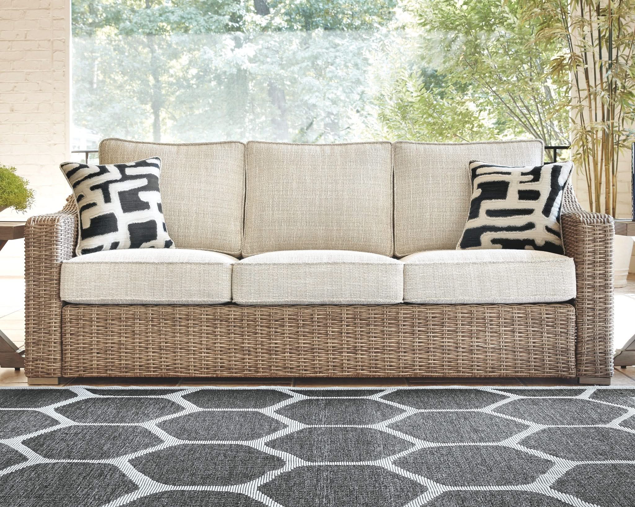 Beachcroft - Sofa With Cushion - Image 4