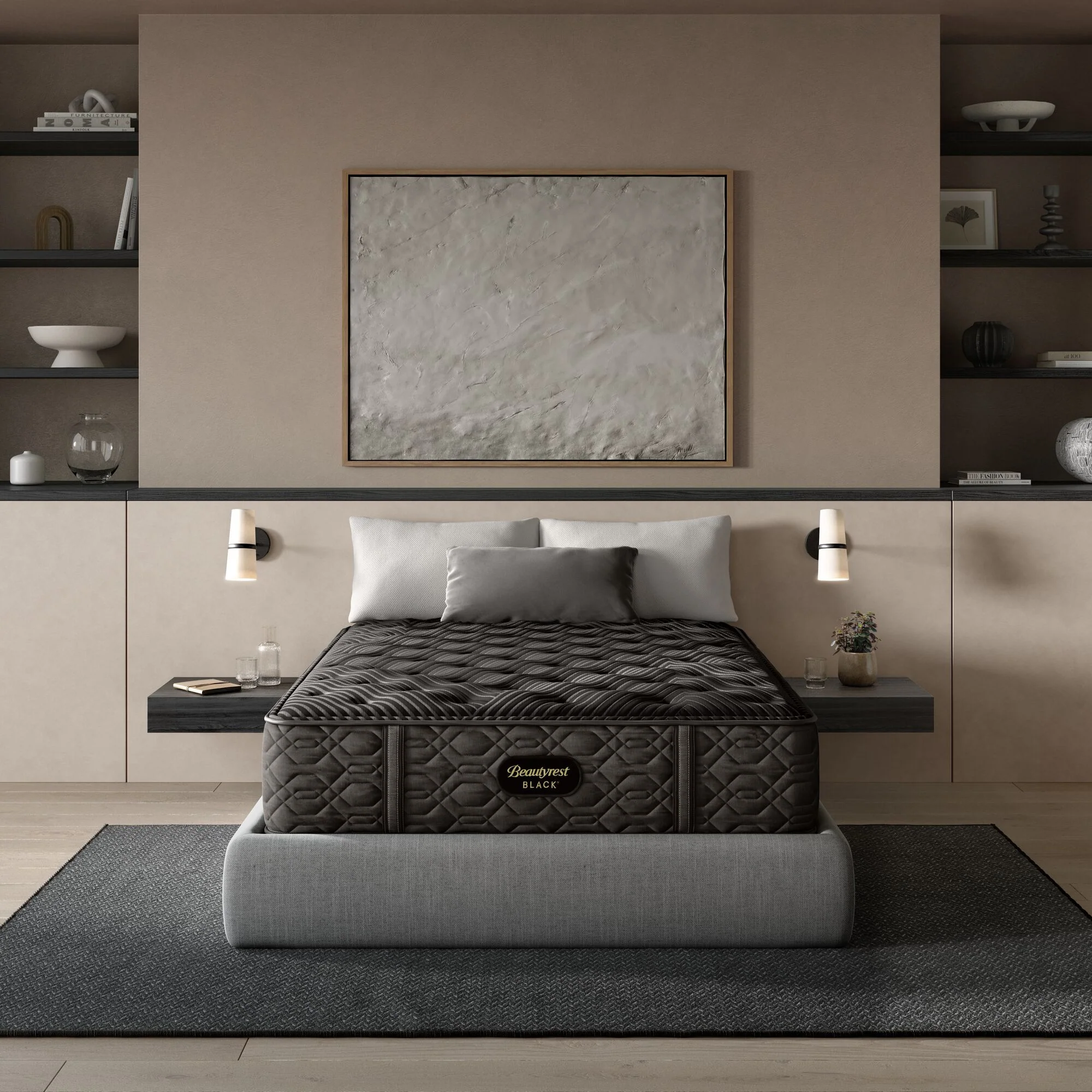 Beautyrest Black - 14.25" Series One Medium Mattress