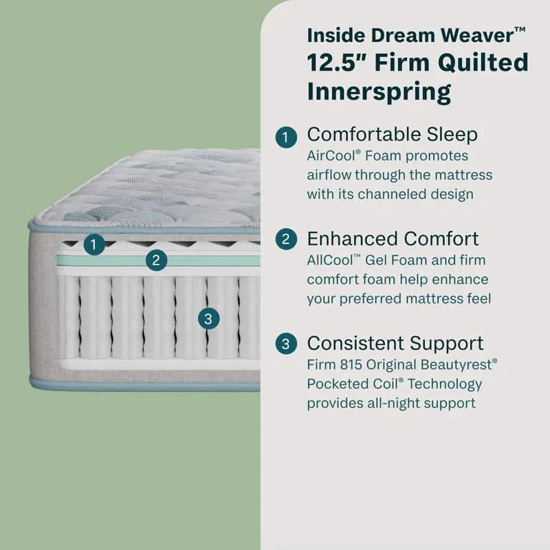 Beautyrest Sleep® 12.5" Serene Day Firm - Image 8