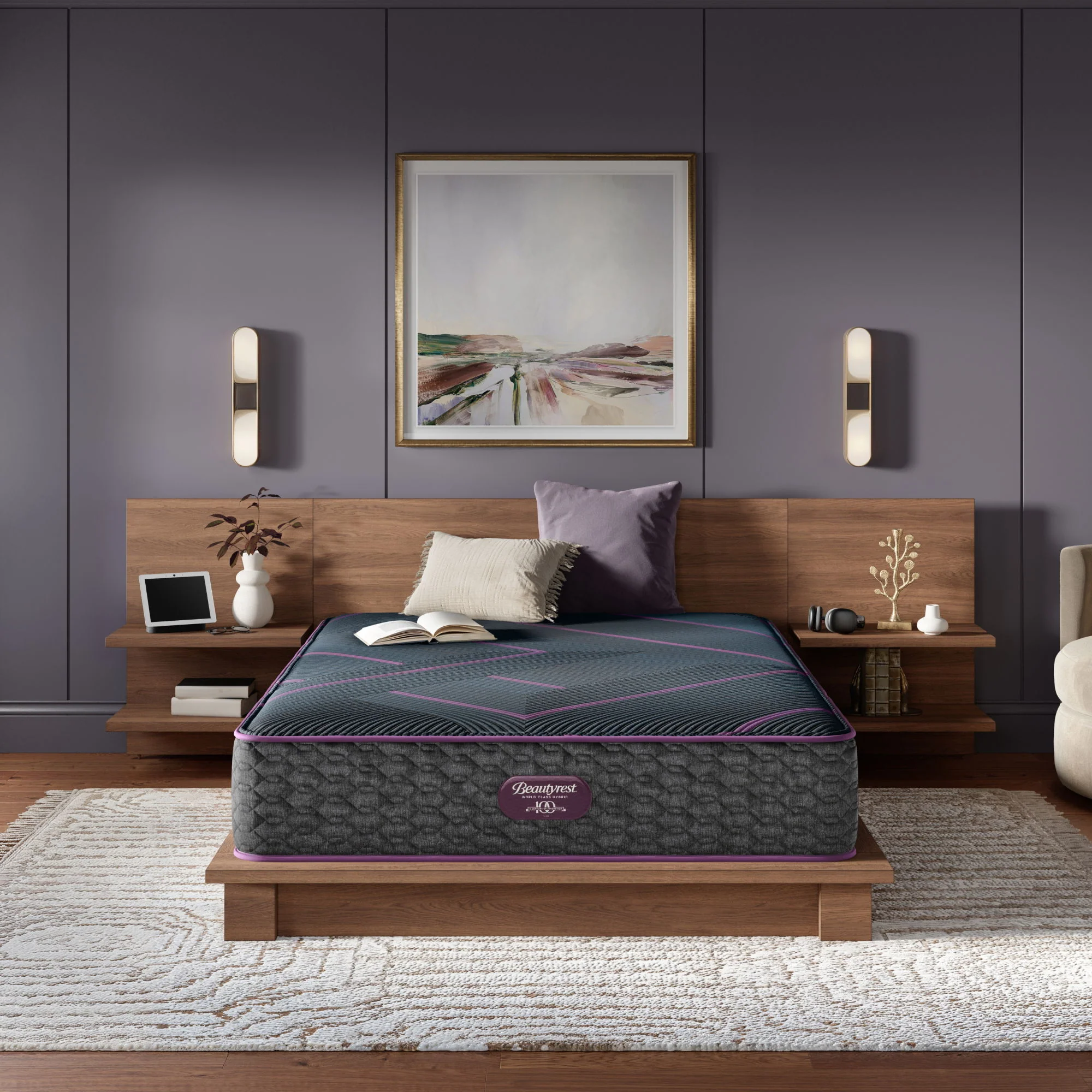 Beautyrest World Class - Level Three Hybrid Medium Mattress