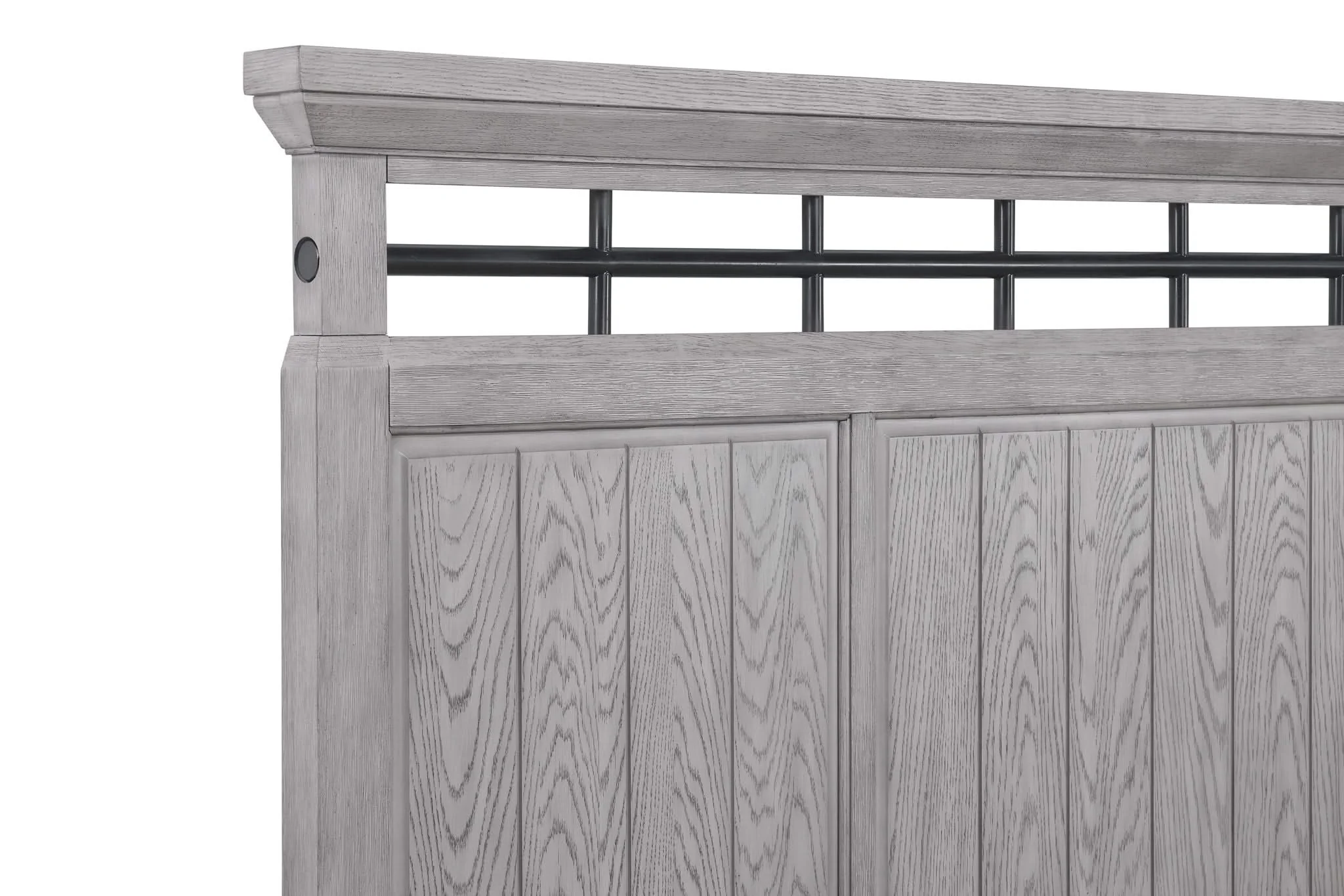Beckett - Queen 4 Piece Bedroom Set - Greige - Image 4