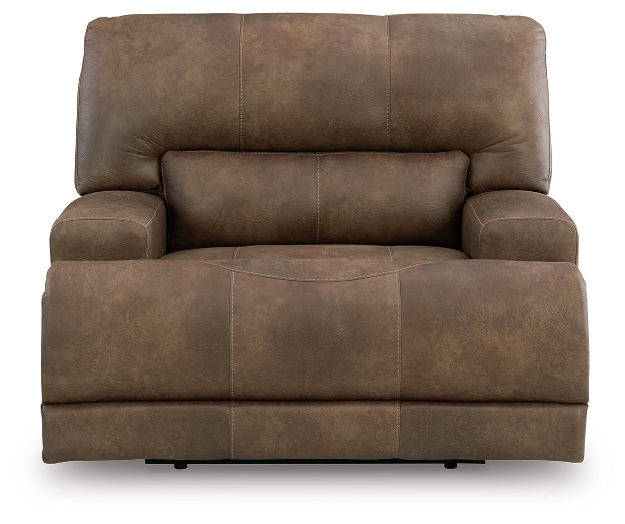 Beckley Place - Power Recliner With Adjustable Headrest - Earth - Image 2