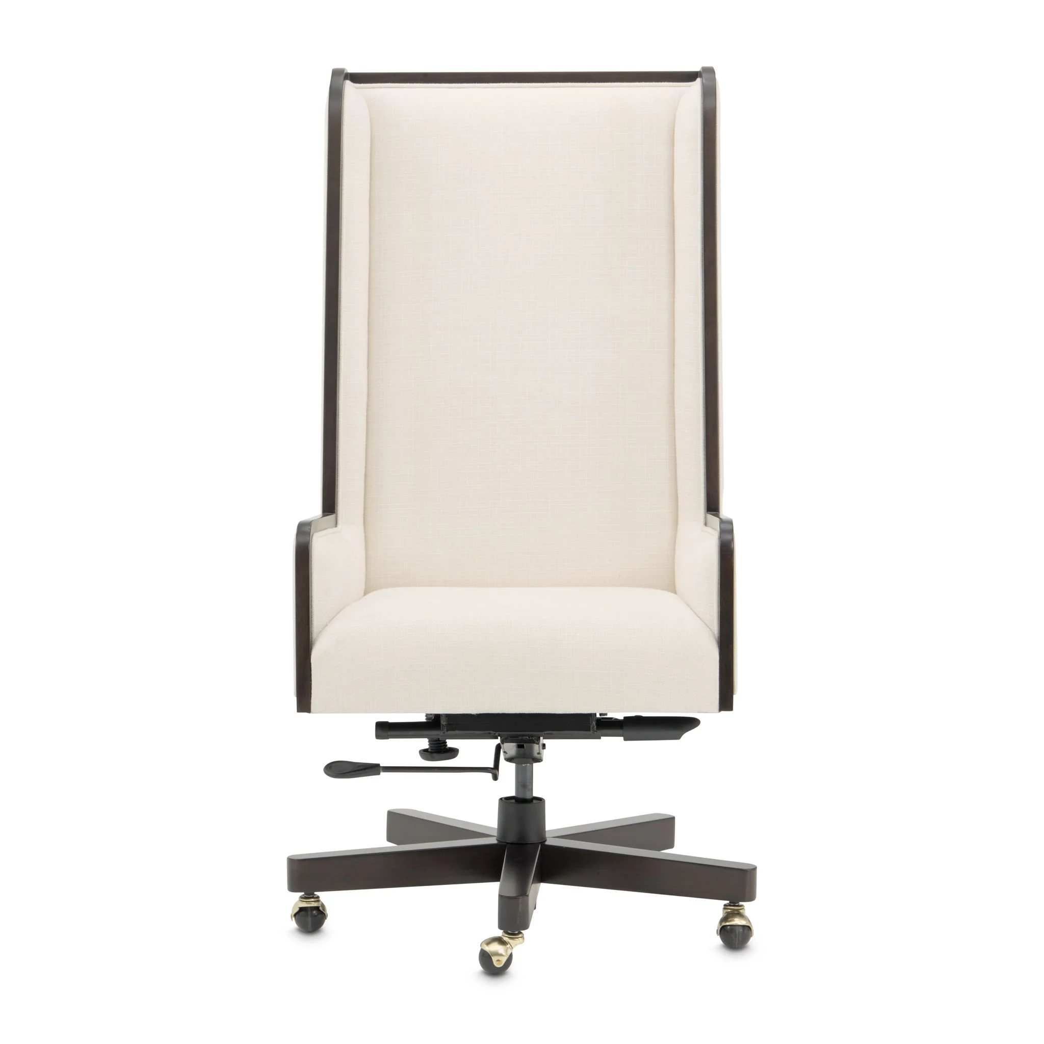 Belmont Place - Swivel Desk Chair - Espresso / Cream